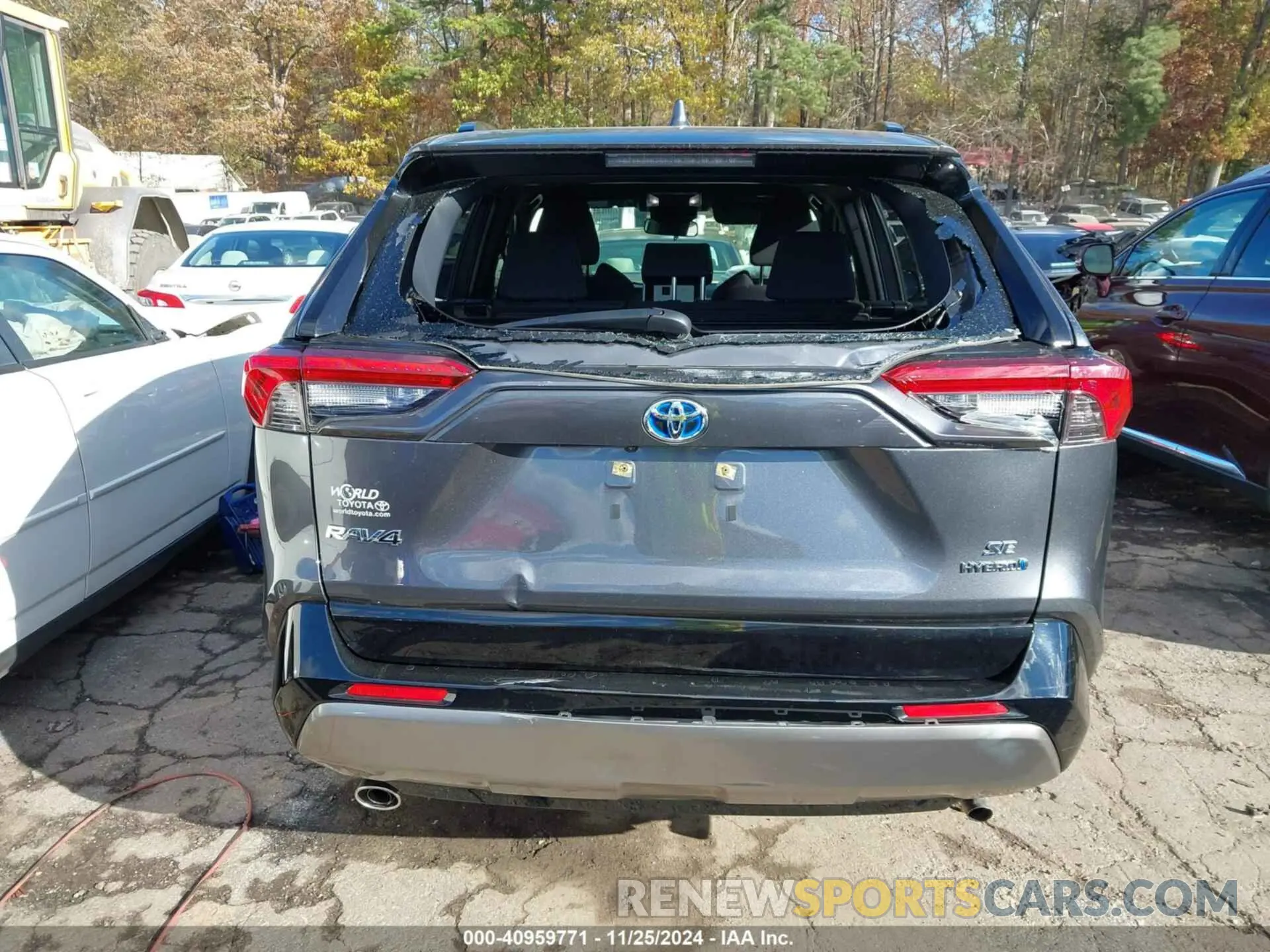 16 Photograph of a damaged car JTM16RFV9RD138555 TOYOTA RAV4 HYBRID 2024