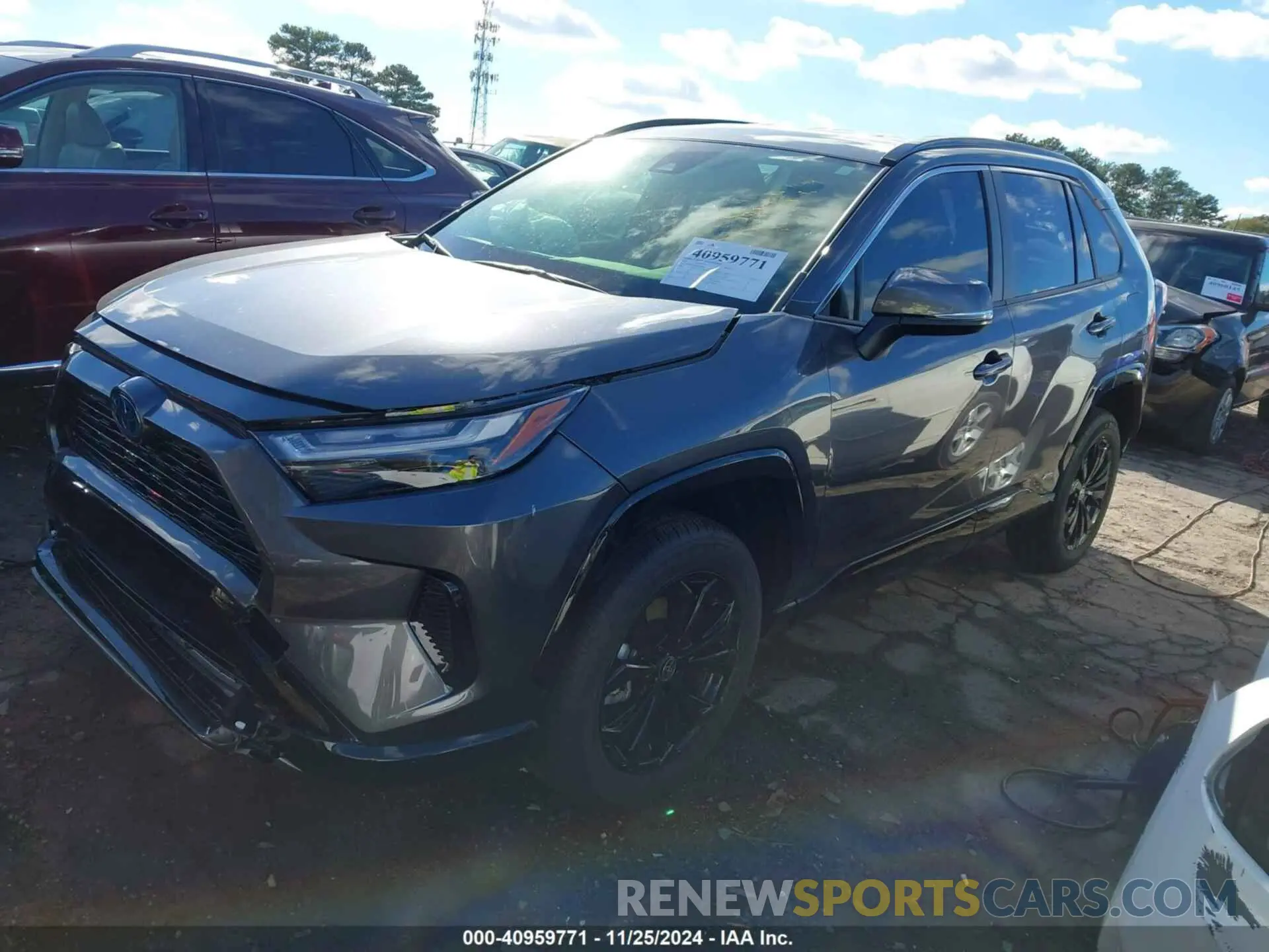 2 Photograph of a damaged car JTM16RFV9RD138555 TOYOTA RAV4 HYBRID 2024