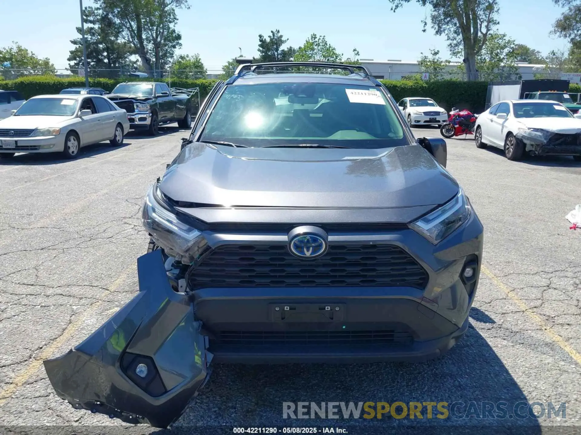 12 Photograph of a damaged car JTMB6RFV0RD119249 TOYOTA RAV4 HYBRID 2024