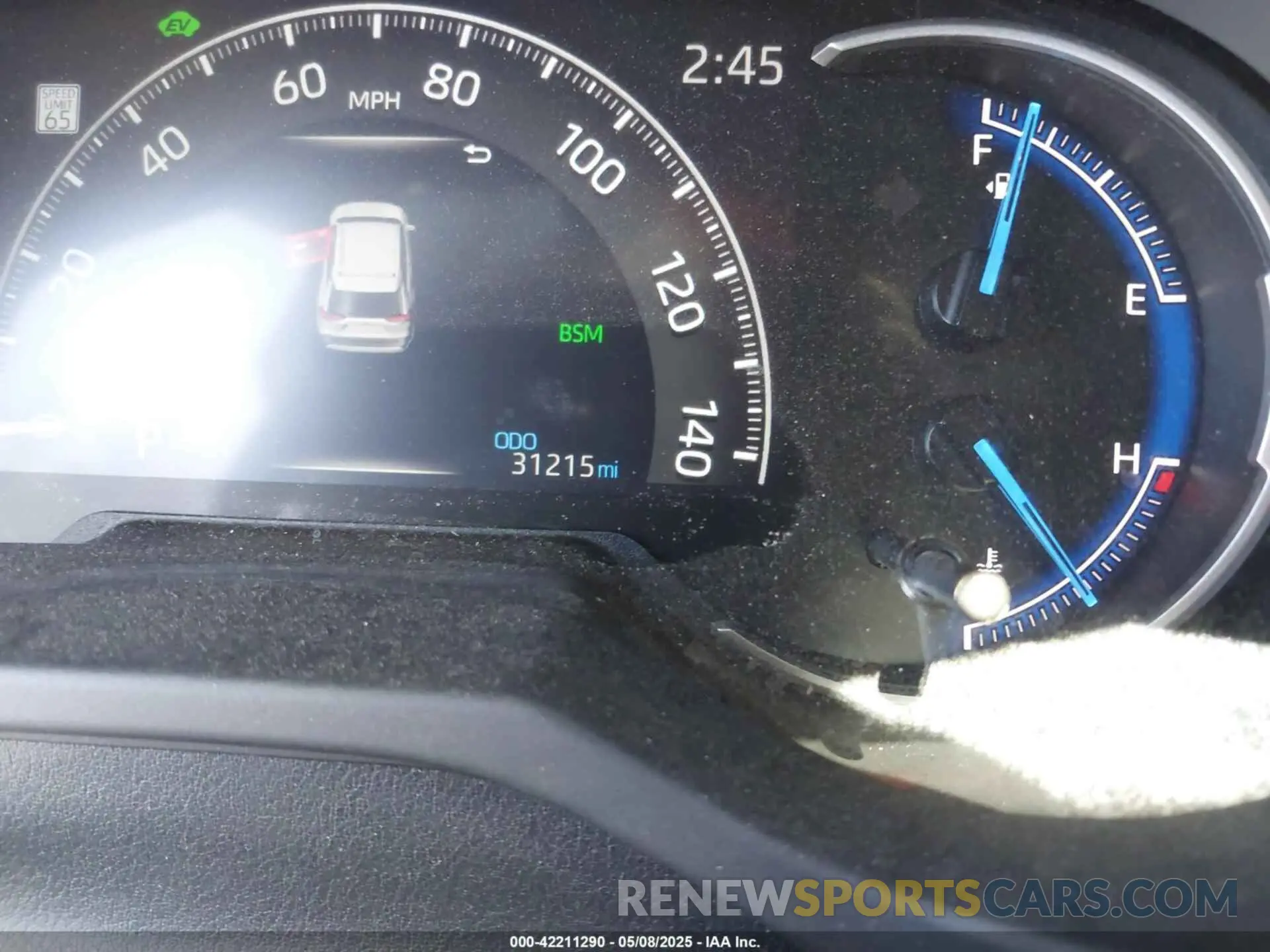7 Photograph of a damaged car JTMB6RFV0RD119249 TOYOTA RAV4 HYBRID 2024