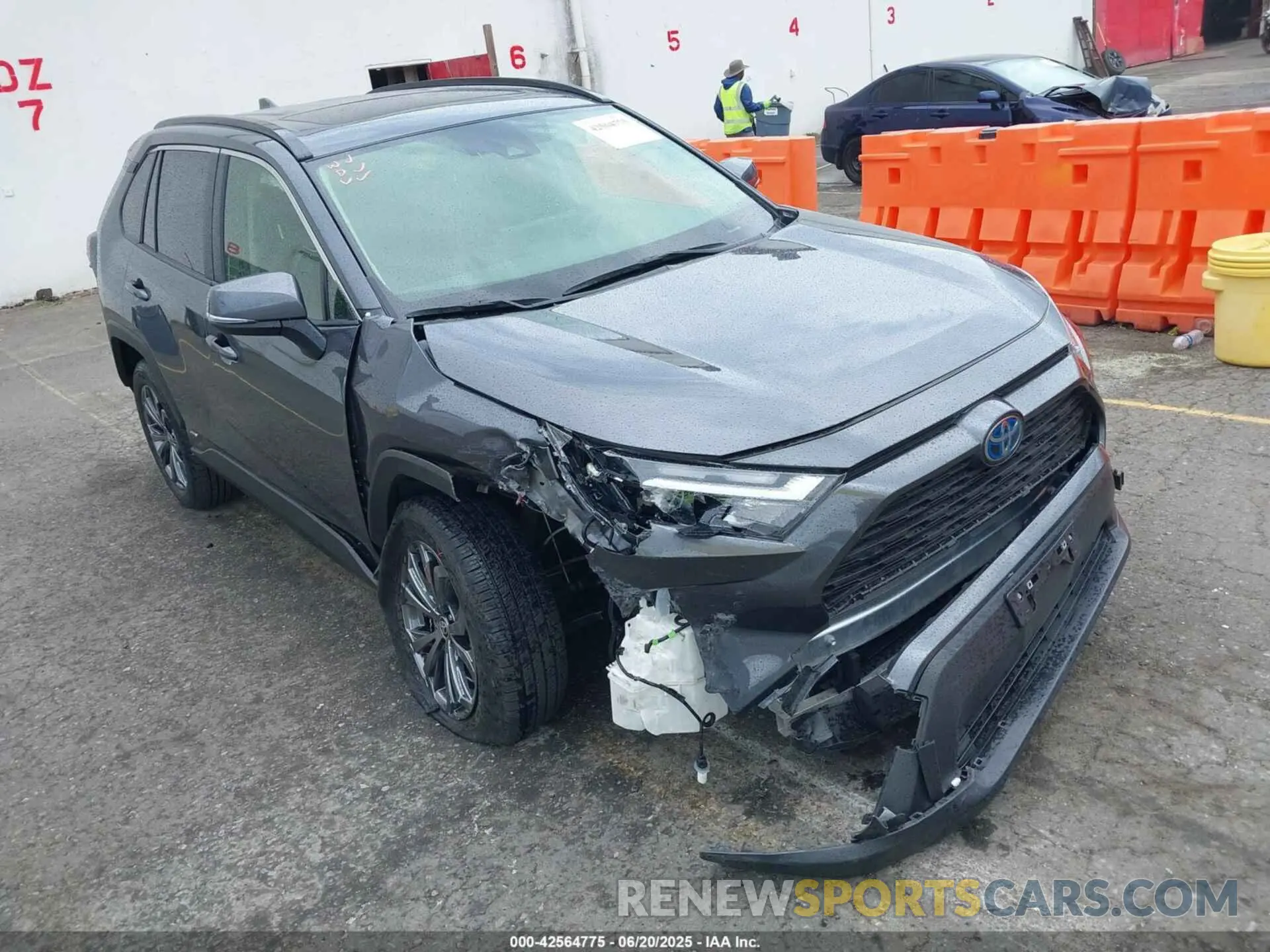 6 Photograph of a damaged car JTMB6RFV0RD127531 TOYOTA RAV4 HYBRID 2024