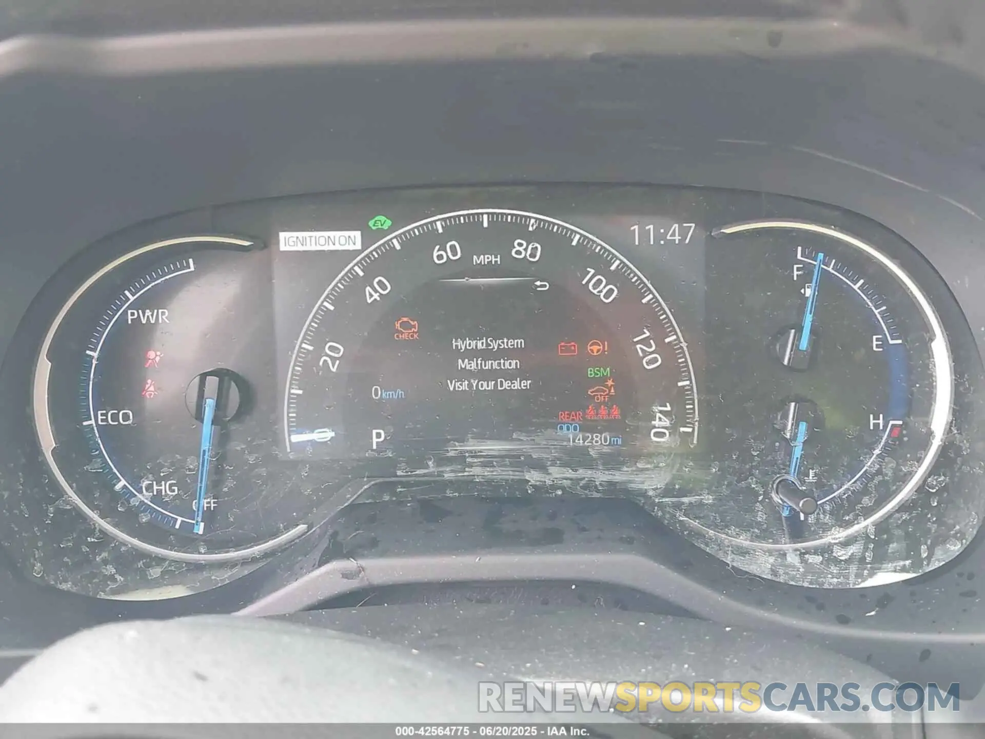 7 Photograph of a damaged car JTMB6RFV0RD127531 TOYOTA RAV4 HYBRID 2024