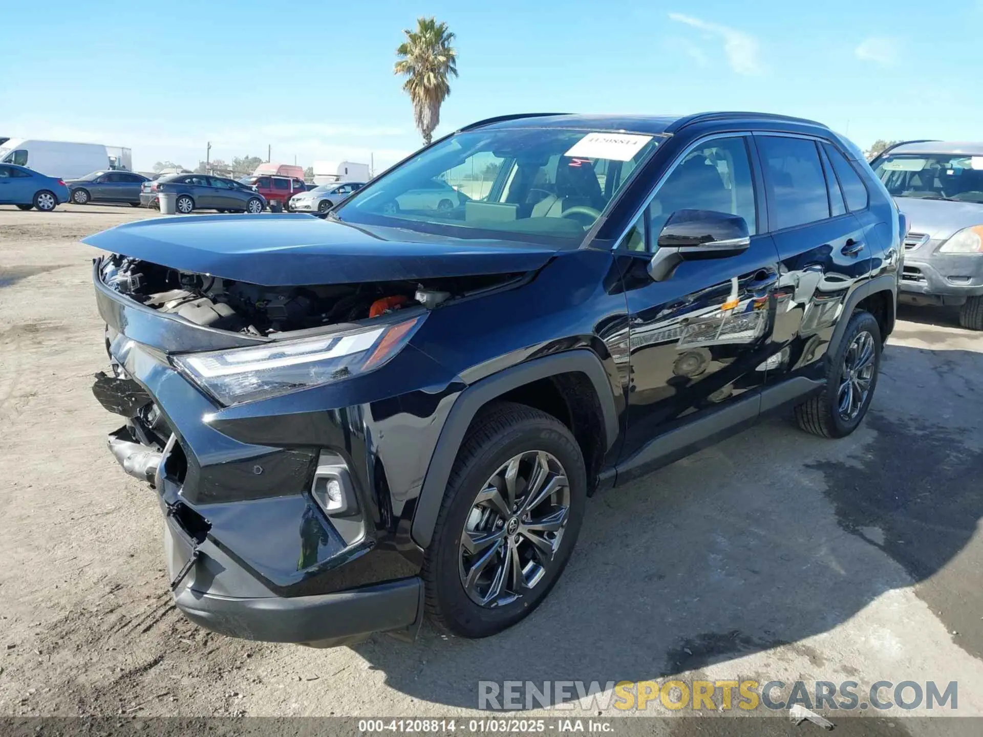 2 Photograph of a damaged car JTMB6RFV2RD149823 TOYOTA RAV4 HYBRID 2024