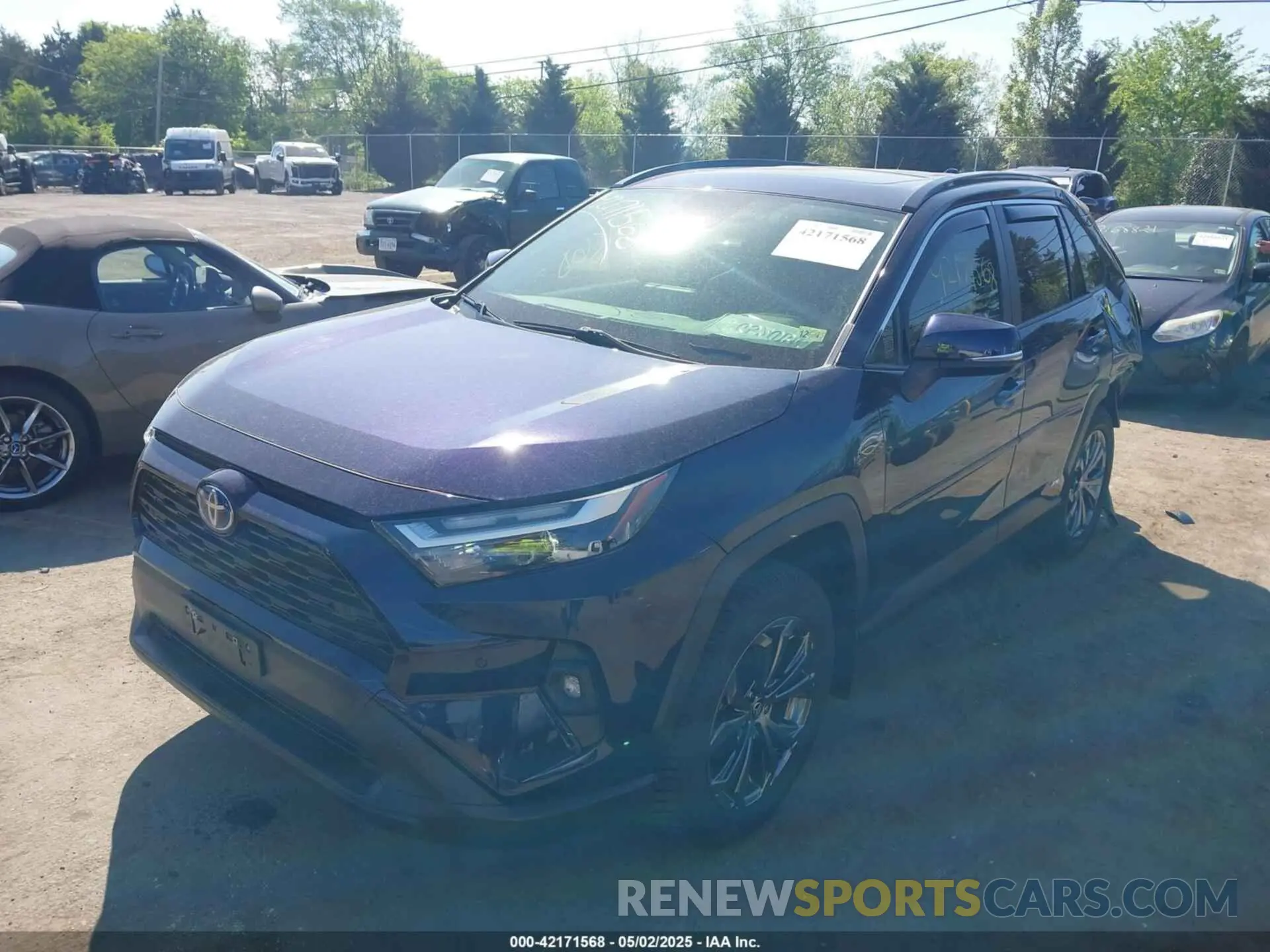 2 Фотография поврежденного автомобиля JTMB6RFV3RJ041700 TOYOTA RAV4 HYBRID 2024