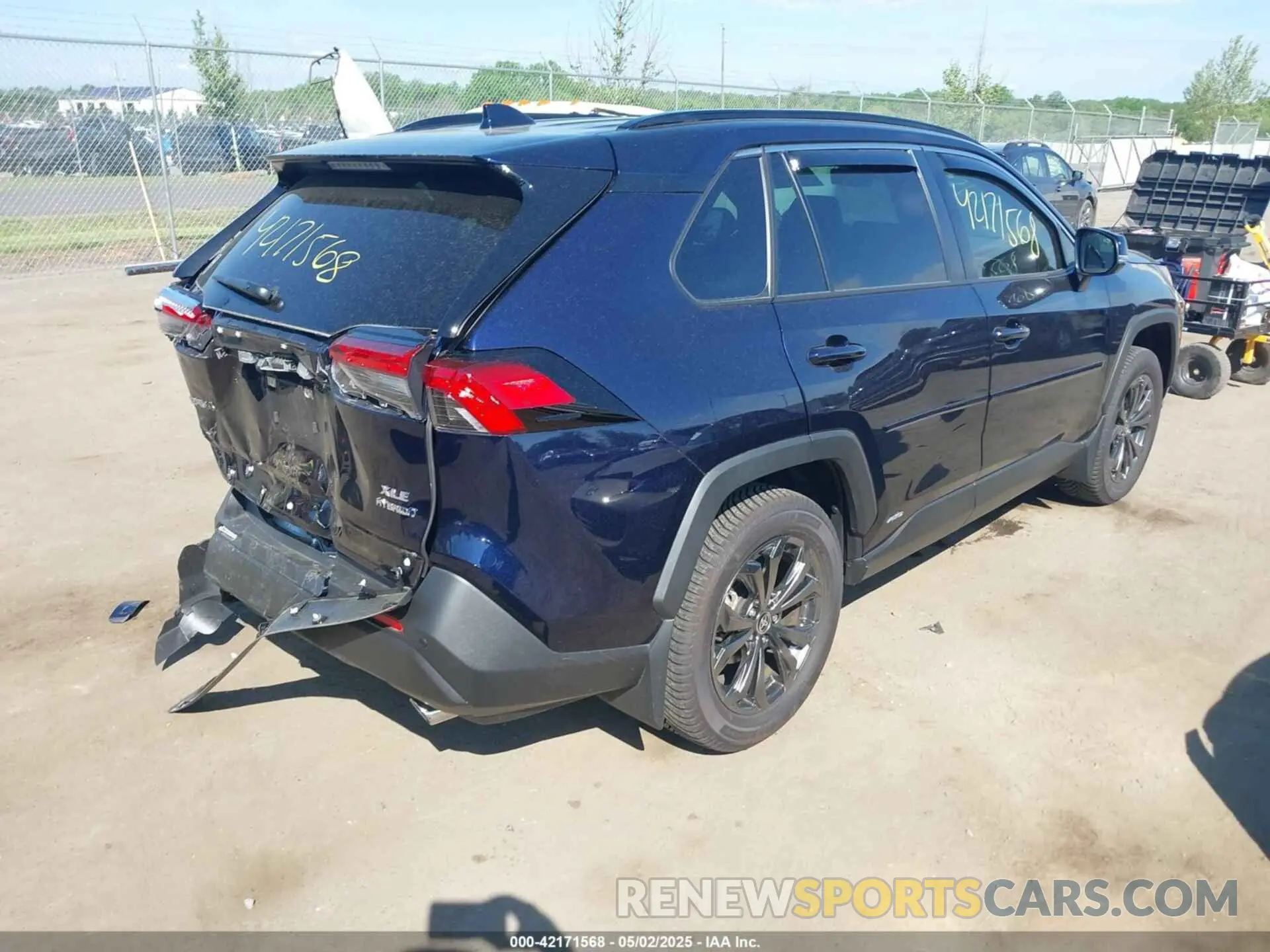 4 Фотография поврежденного автомобиля JTMB6RFV3RJ041700 TOYOTA RAV4 HYBRID 2024