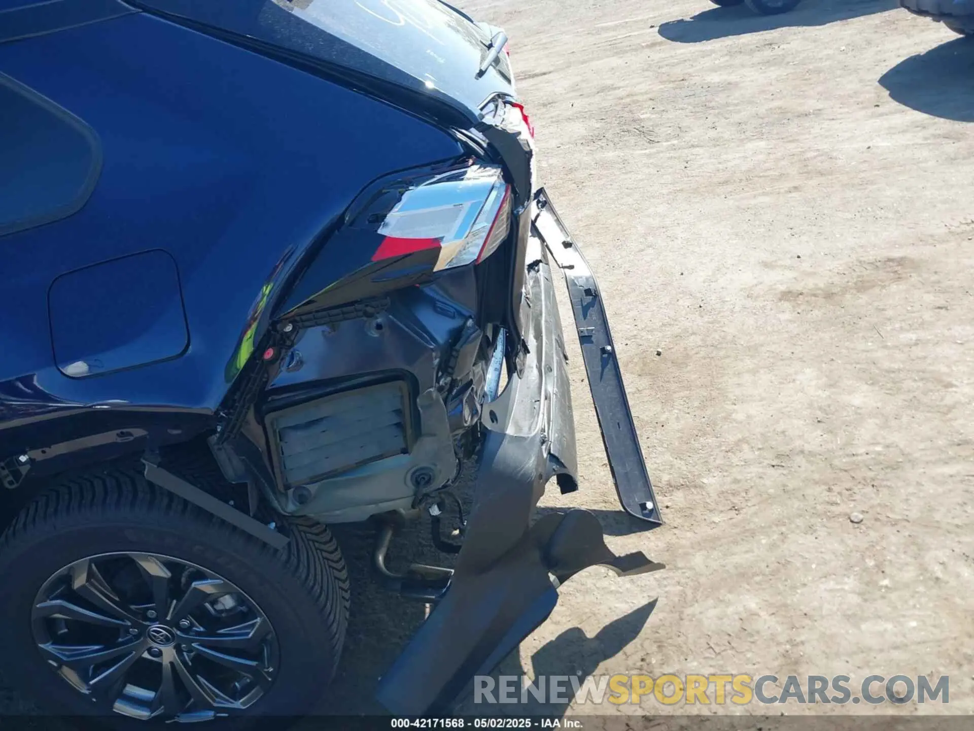 6 Фотография поврежденного автомобиля JTMB6RFV3RJ041700 TOYOTA RAV4 HYBRID 2024