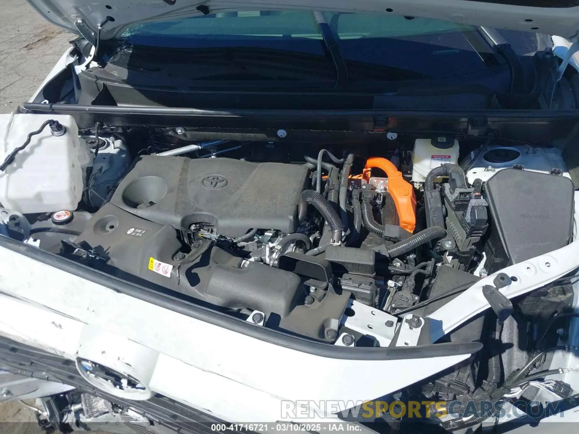 10 Photograph of a damaged car JTMB6RFV3RJ059534 TOYOTA RAV4 HYBRID 2024
