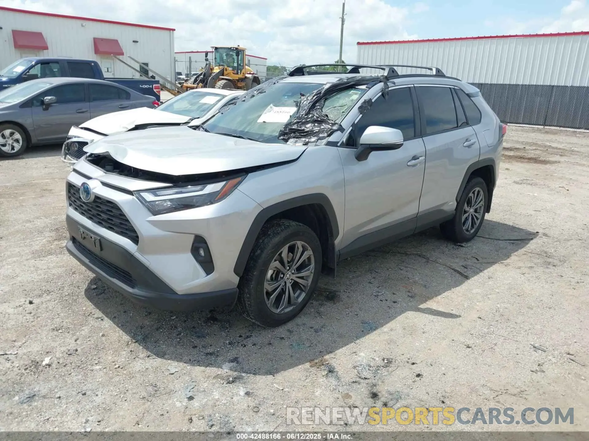 2 Photograph of a damaged car JTMB6RFV4RD138046 TOYOTA RAV4 HYBRID 2024