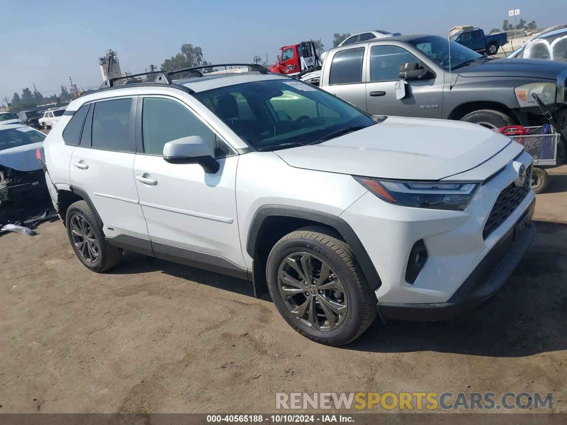 1 Photograph of a damaged car JTMB6RFV6RJ044865 TOYOTA RAV4 HYBRID 2024