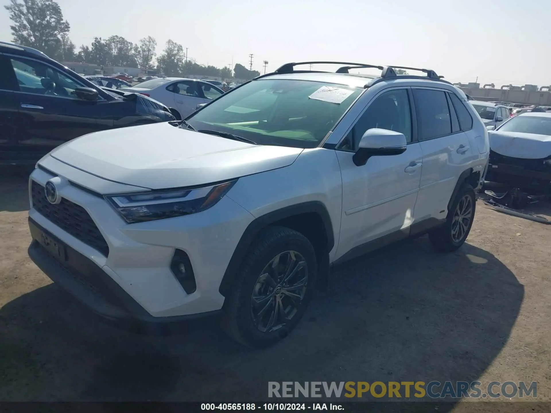 2 Photograph of a damaged car JTMB6RFV6RJ044865 TOYOTA RAV4 HYBRID 2024