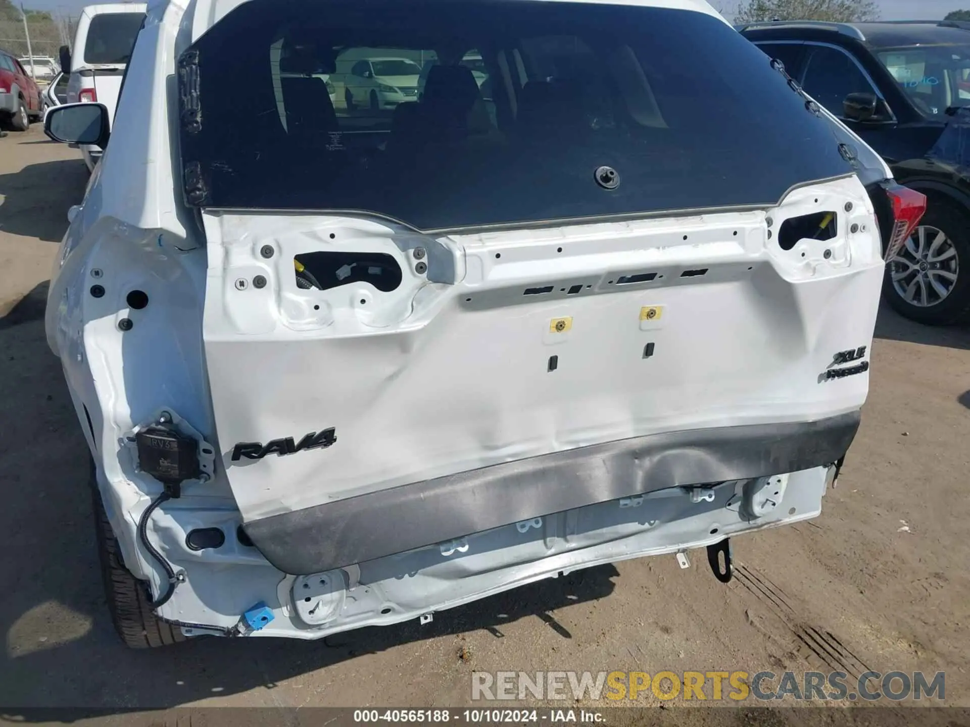 6 Photograph of a damaged car JTMB6RFV6RJ044865 TOYOTA RAV4 HYBRID 2024