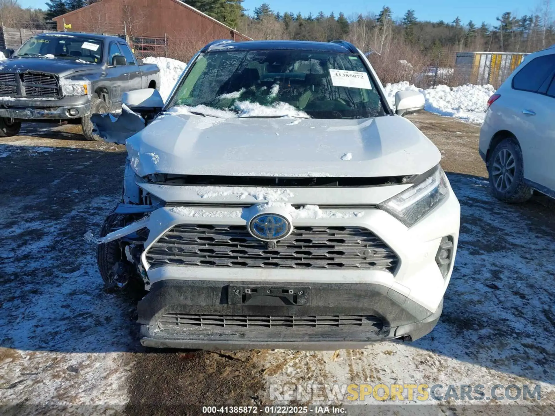 12 Photograph of a damaged car JTMD6RFV9RJ043668 TOYOTA RAV4 HYBRID 2024