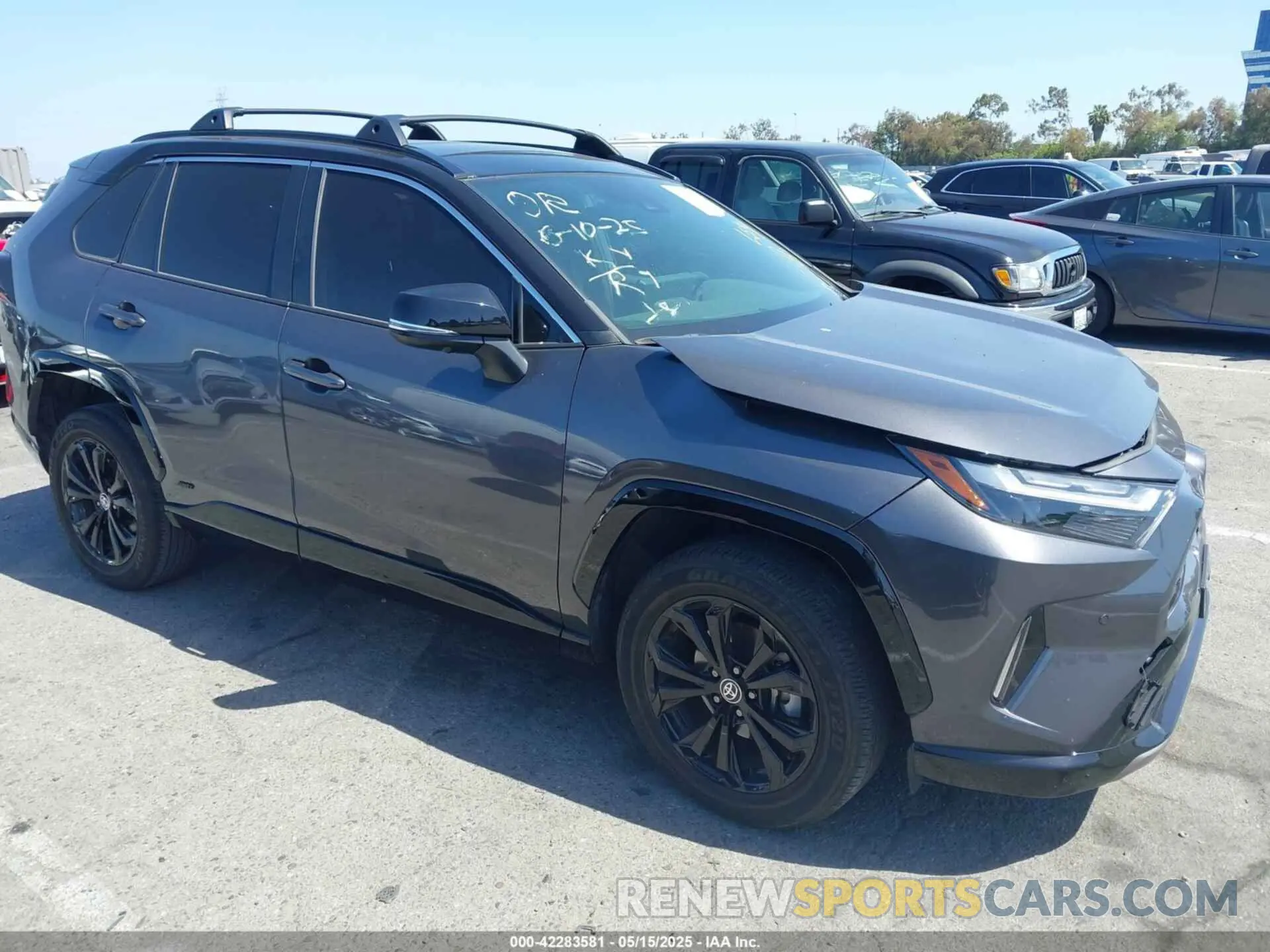 1 Photograph of a damaged car JTME6RFV0RJ041313 TOYOTA RAV4 HYBRID 2024