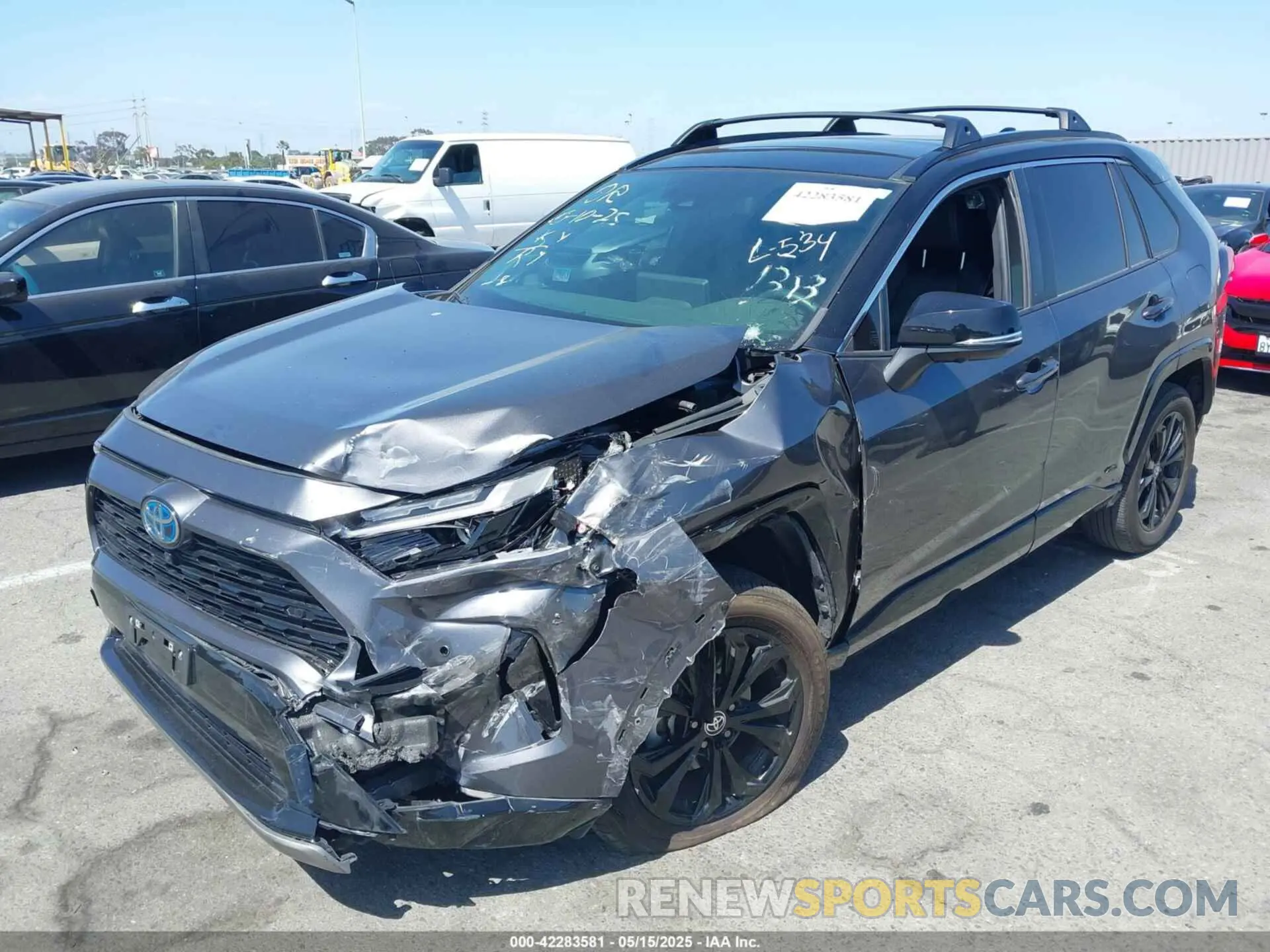 2 Photograph of a damaged car JTME6RFV0RJ041313 TOYOTA RAV4 HYBRID 2024