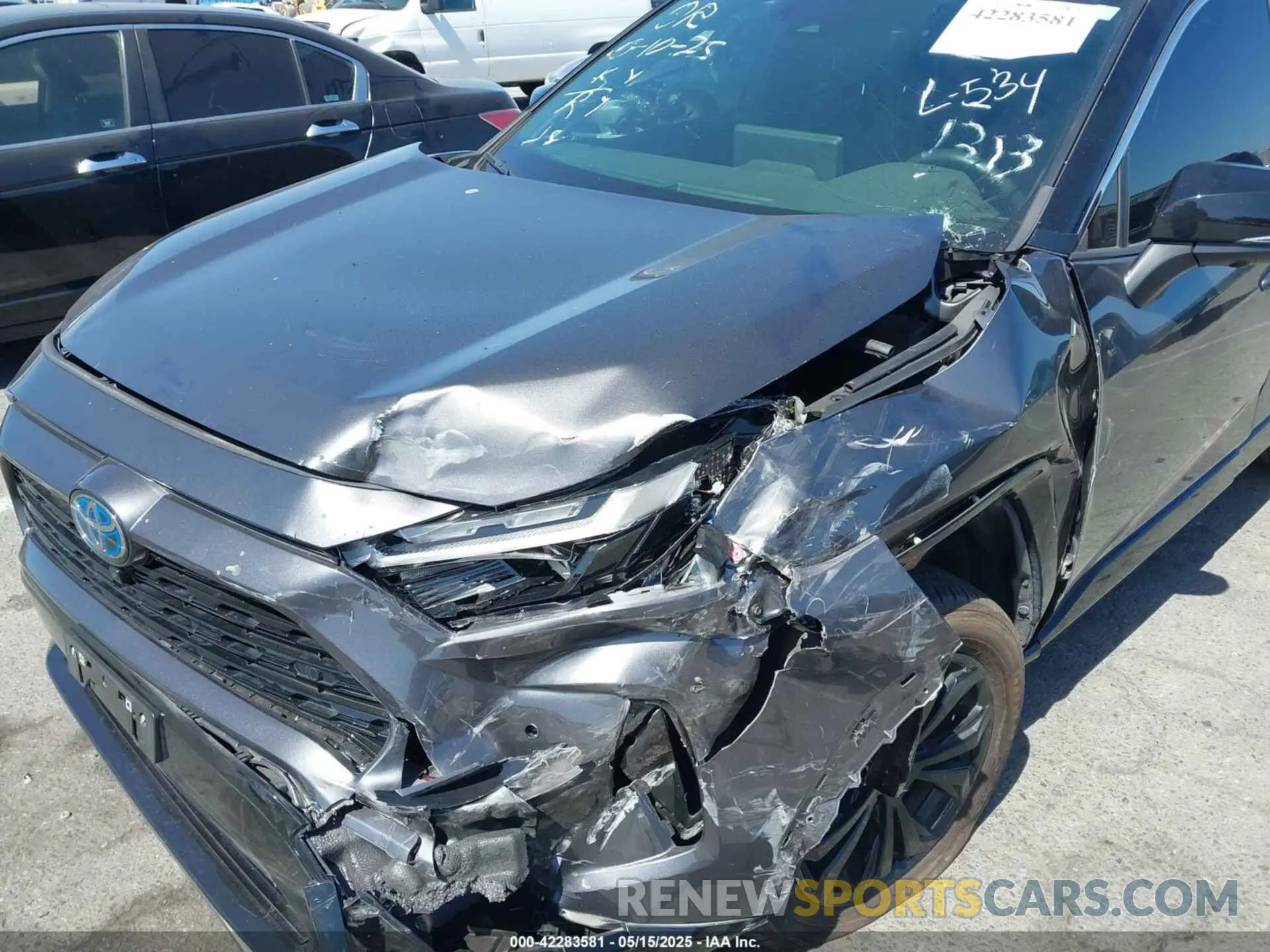 6 Photograph of a damaged car JTME6RFV0RJ041313 TOYOTA RAV4 HYBRID 2024