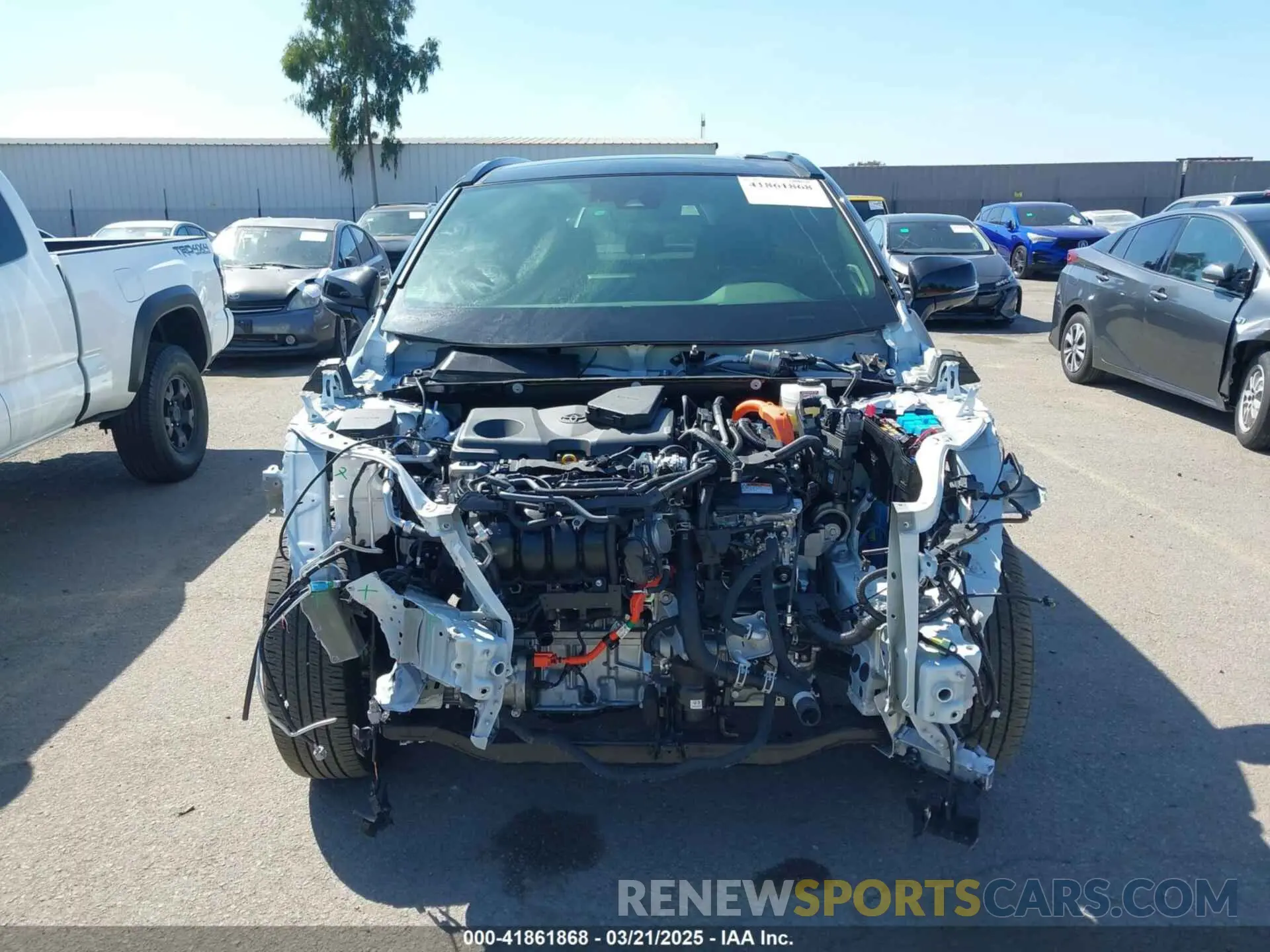 13 Фотография поврежденного автомобиля JTME6RFV3RD549984 TOYOTA RAV4 HYBRID 2024