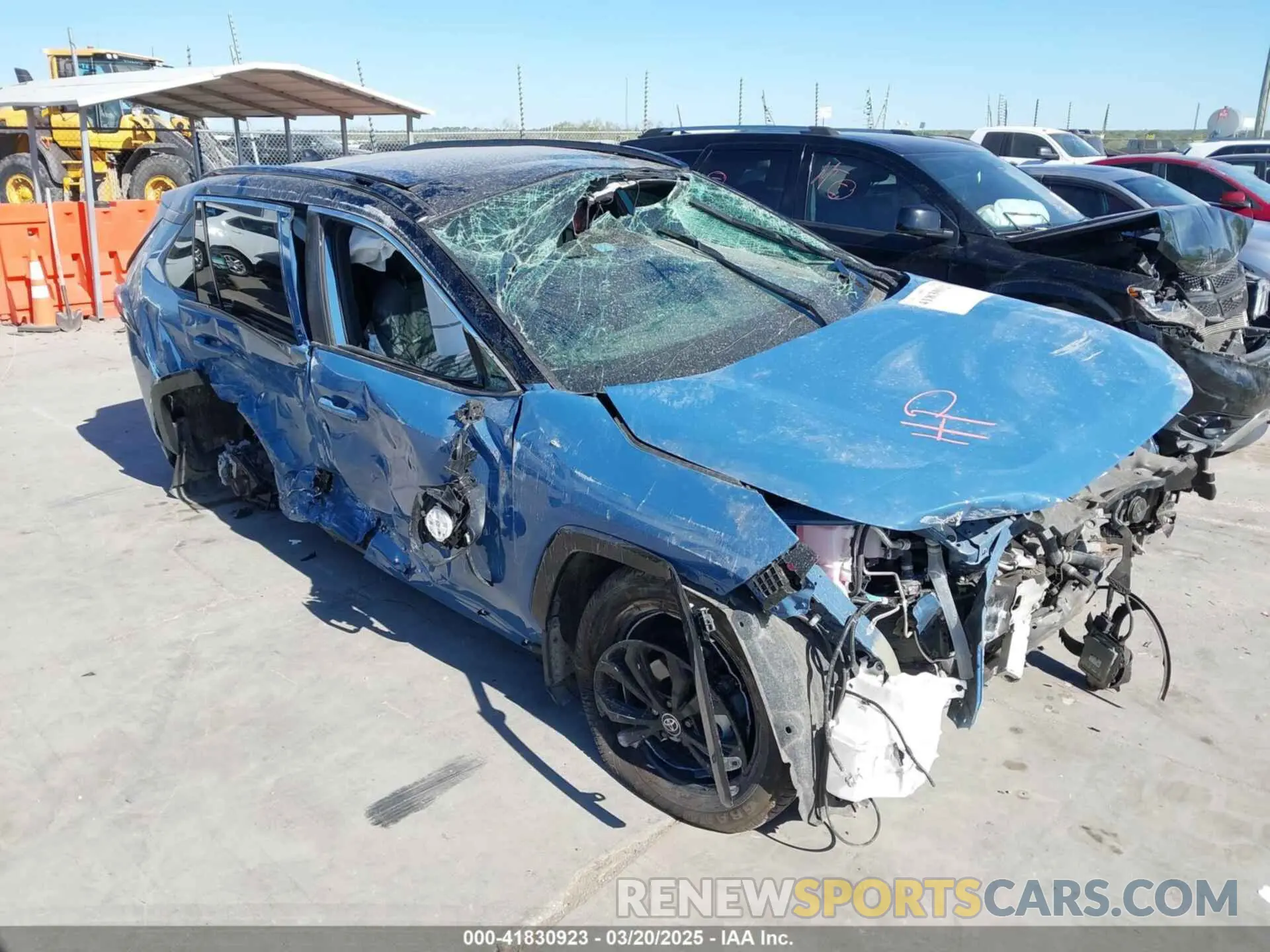 1 Photograph of a damaged car JTME6RFV7RD569140 TOYOTA RAV4 HYBRID 2024