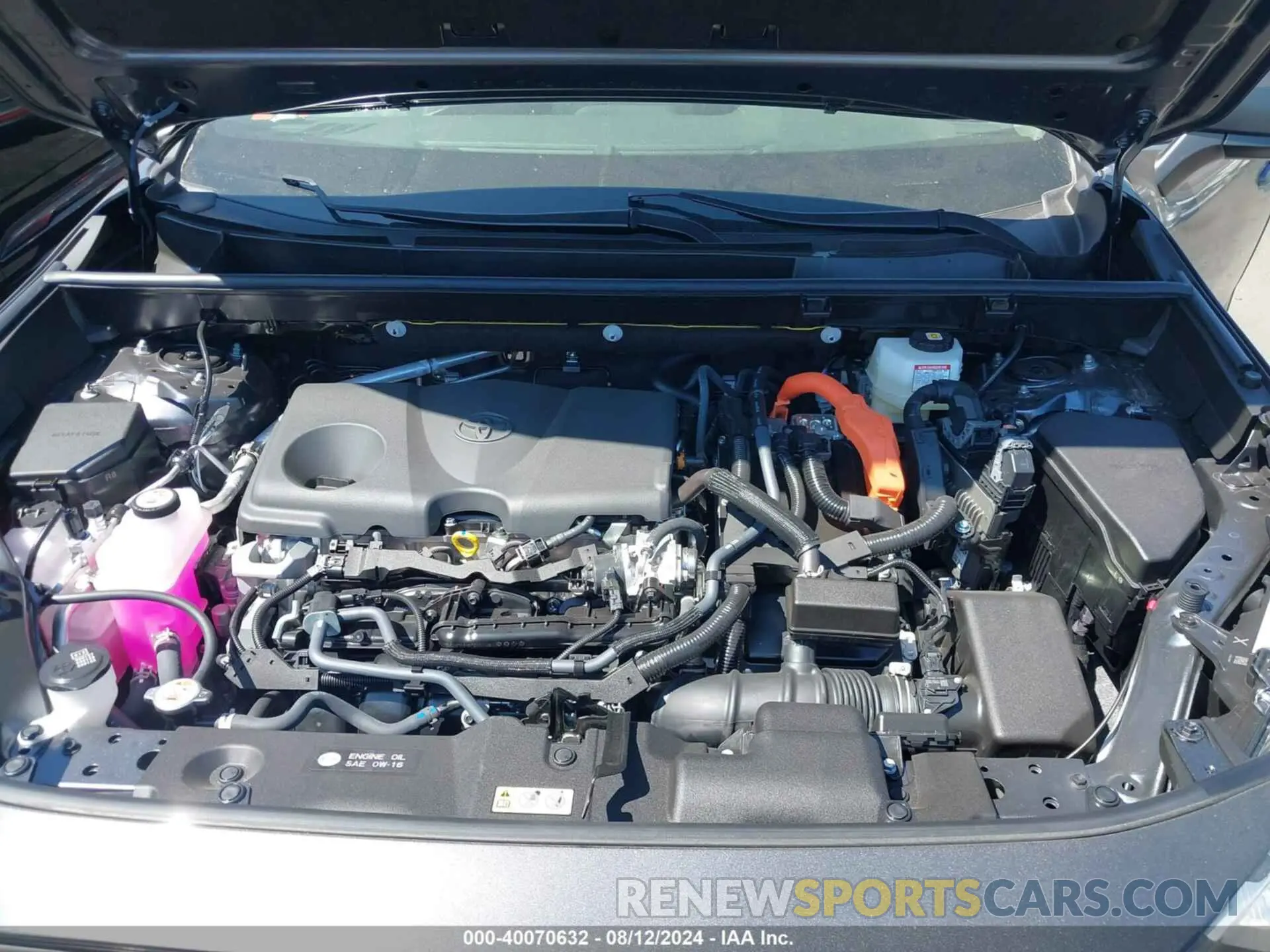 10 Photograph of a damaged car JTMLWRFV3RD245304 TOYOTA RAV4 HYBRID 2024