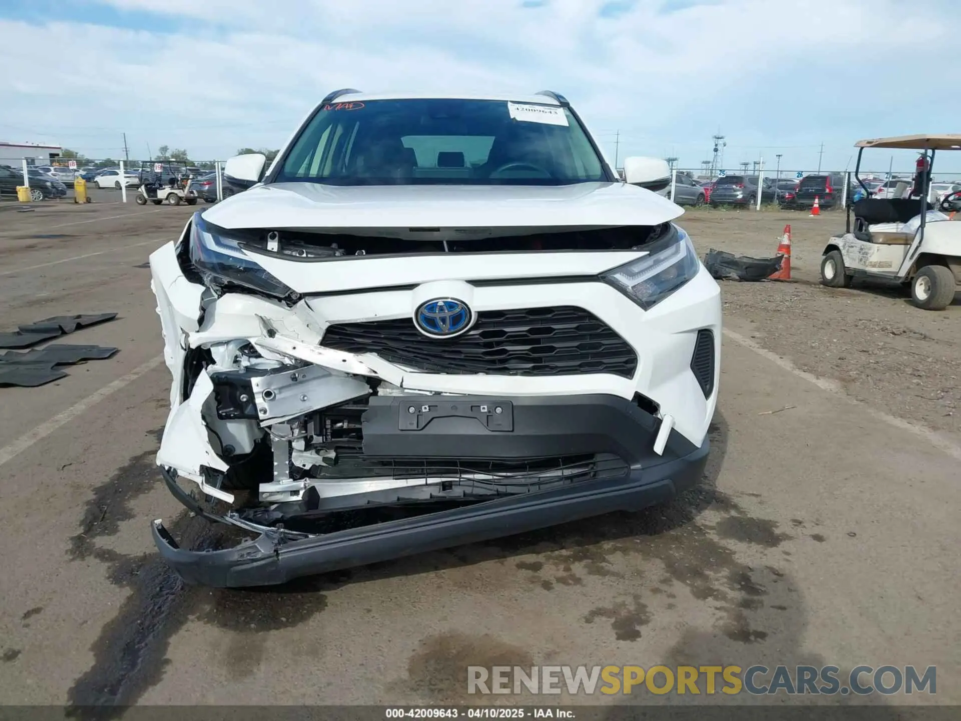 12 Photograph of a damaged car JTMMWRFV1RD208899 TOYOTA RAV4 HYBRID 2024