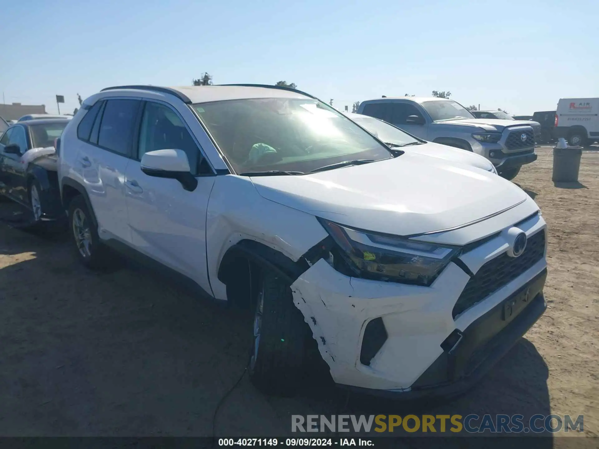 1 Photograph of a damaged car JTMMWRFV1RD218445 TOYOTA RAV4 HYBRID 2024