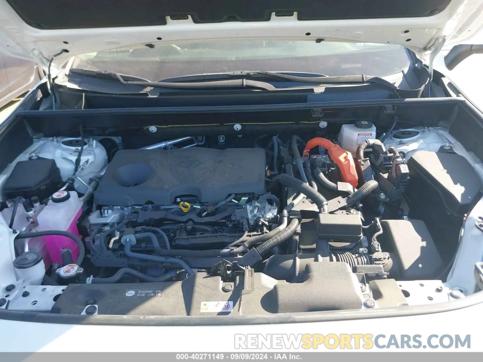 10 Photograph of a damaged car JTMMWRFV1RD218445 TOYOTA RAV4 HYBRID 2024