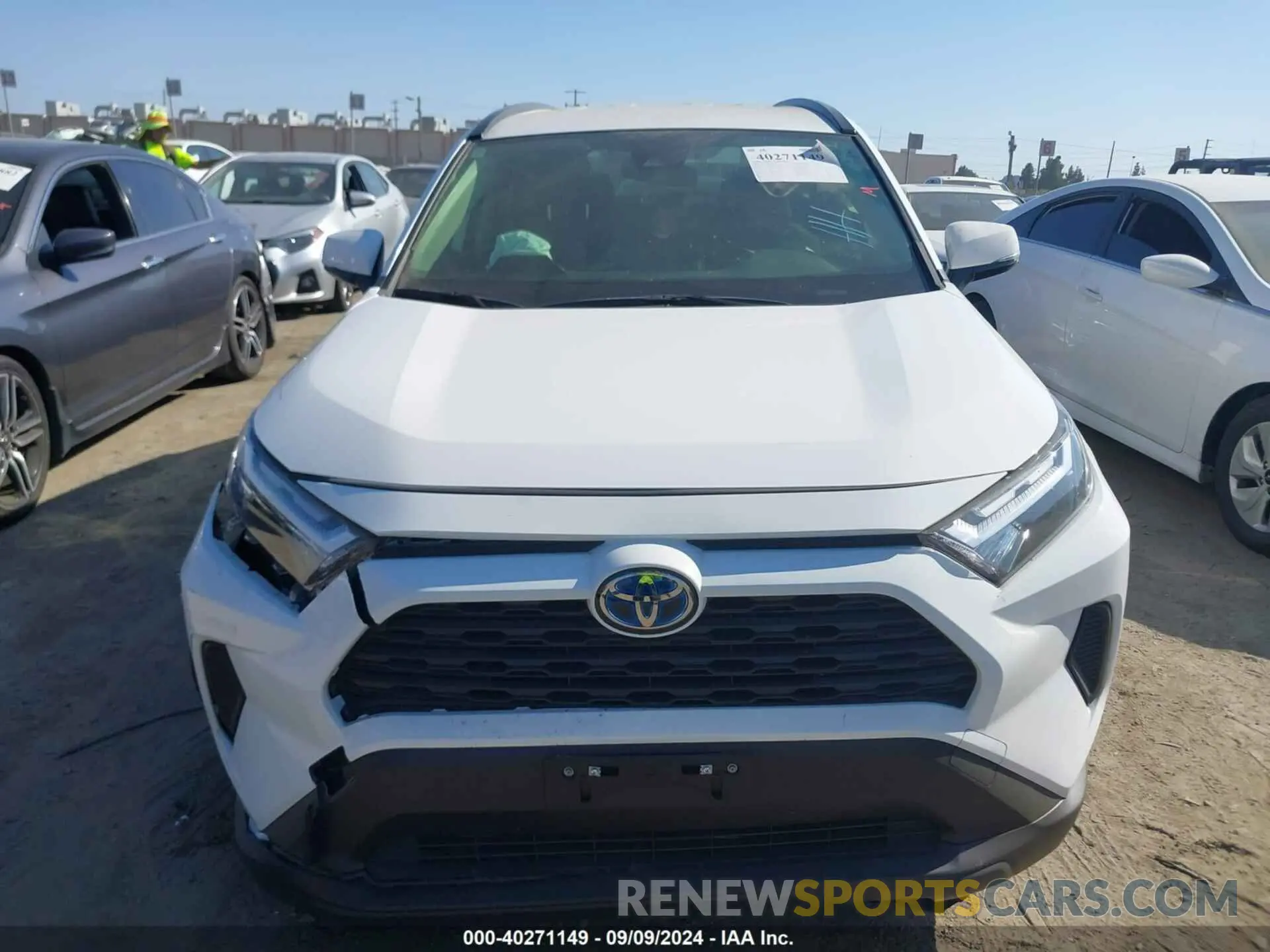 11 Photograph of a damaged car JTMMWRFV1RD218445 TOYOTA RAV4 HYBRID 2024