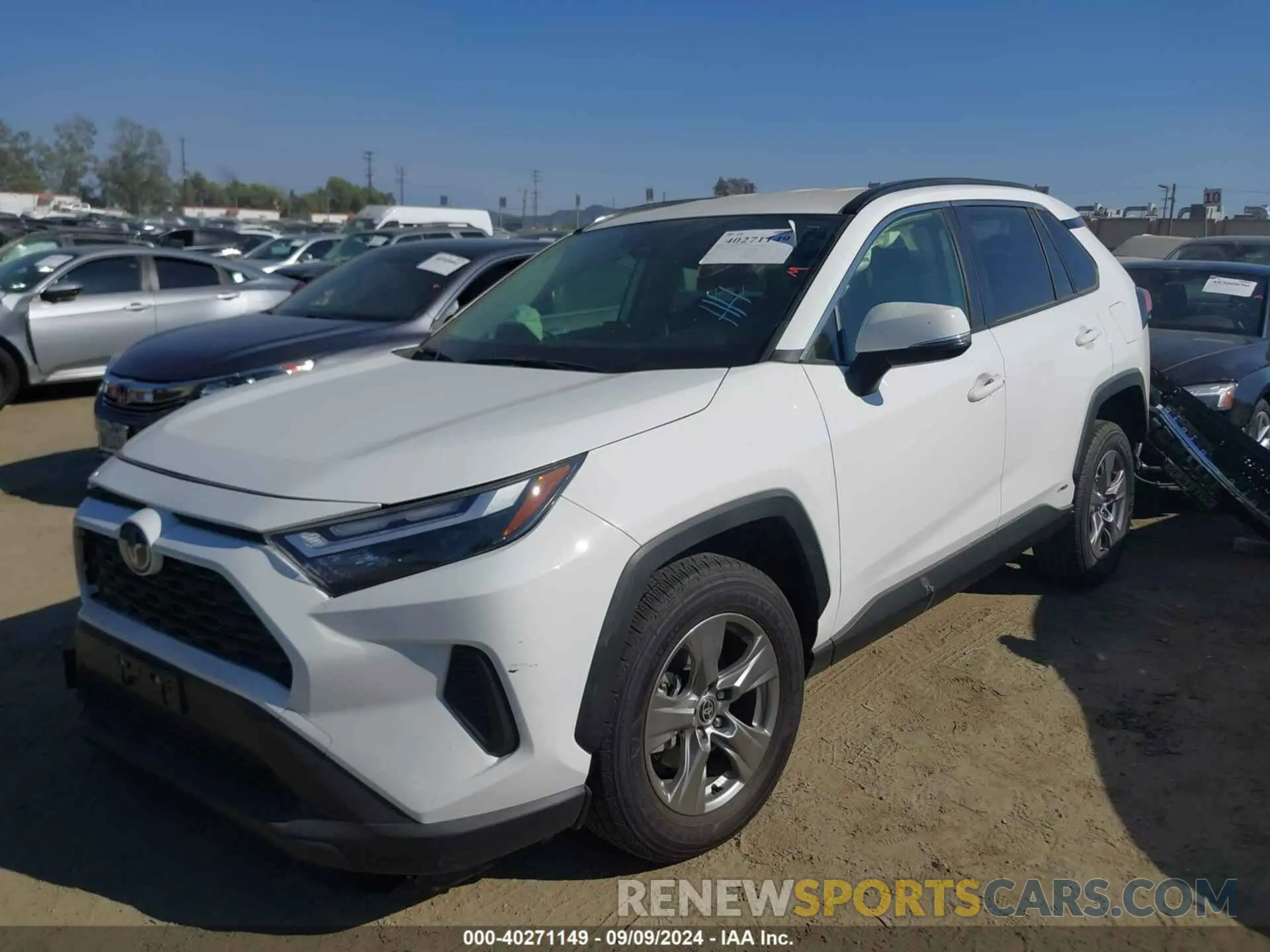 2 Photograph of a damaged car JTMMWRFV1RD218445 TOYOTA RAV4 HYBRID 2024