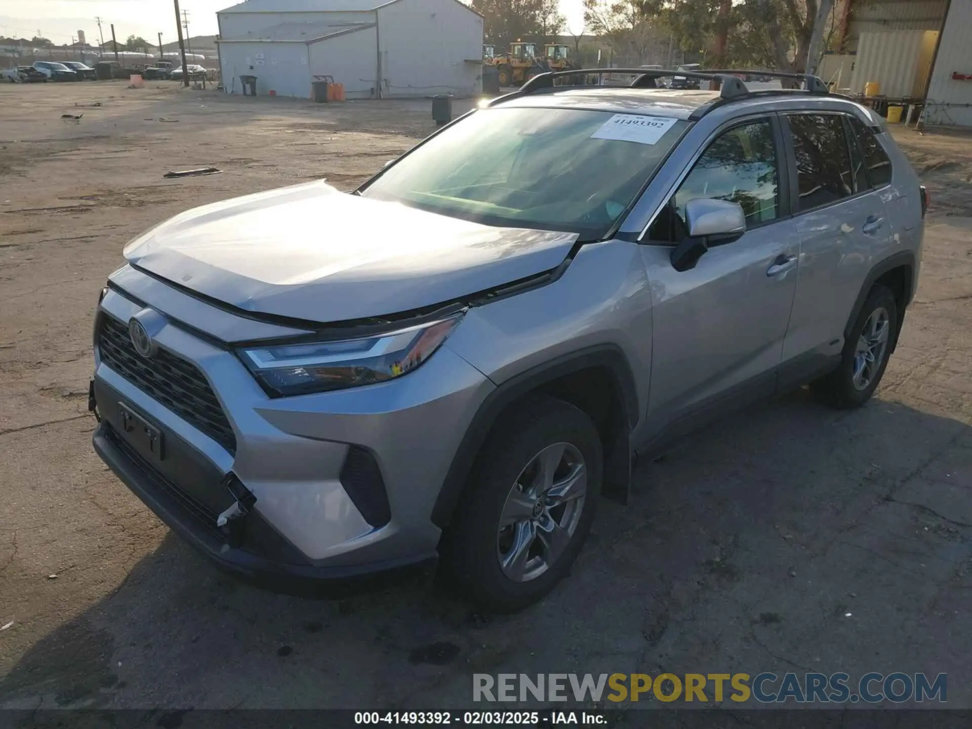 2 Photograph of a damaged car JTMMWRFV5RD261475 TOYOTA RAV4 HYBRID 2024