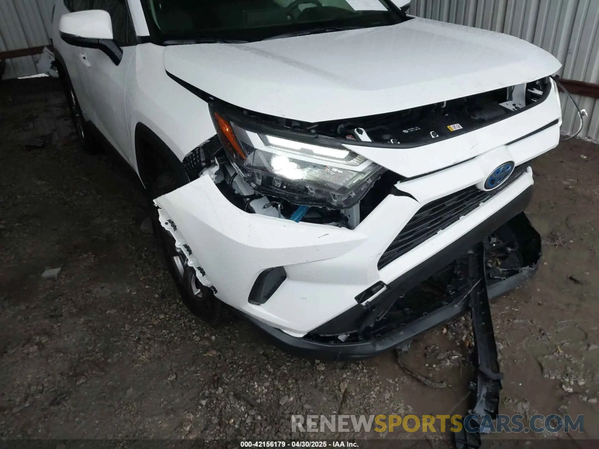 6 Фотография поврежденного автомобиля JTMRWRFV1RD232447 TOYOTA RAV4 HYBRID 2024