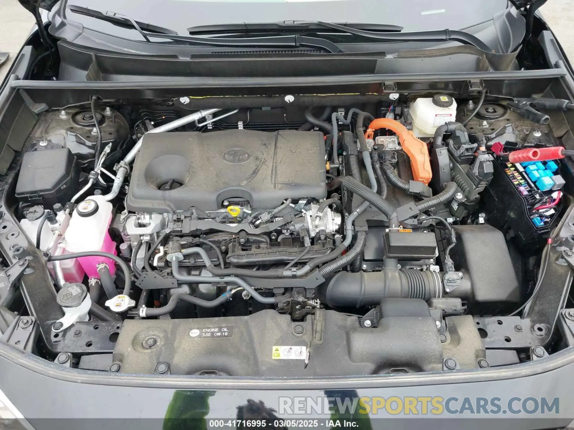10 Фотография поврежденного автомобиля JTMRWRFV1RJ058543 TOYOTA RAV4 HYBRID 2024