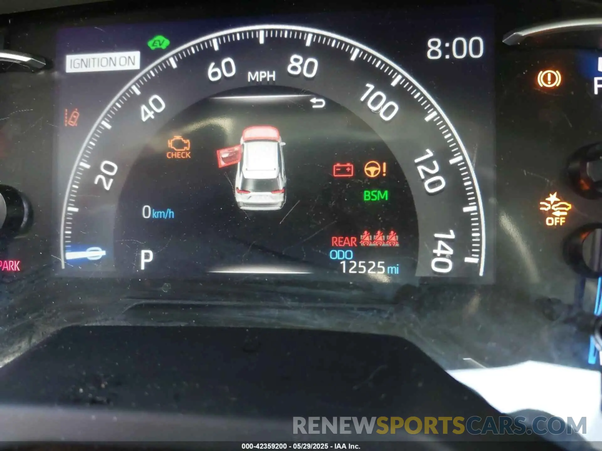 7 Фотография поврежденного автомобиля JTMRWRFV6RJ059378 TOYOTA RAV4 HYBRID 2024