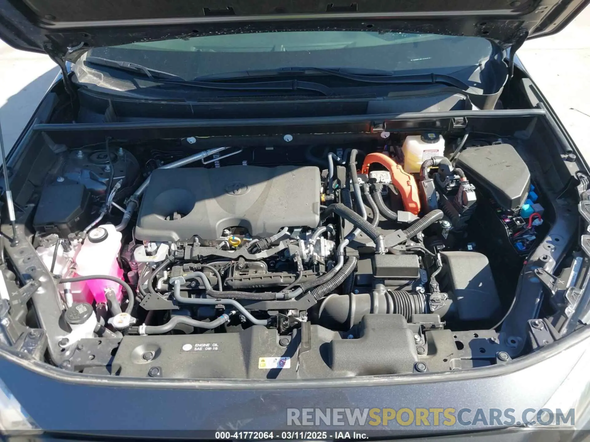 10 Photograph of a damaged car JTMRWRFV8RJ060533 TOYOTA RAV4 HYBRID 2024