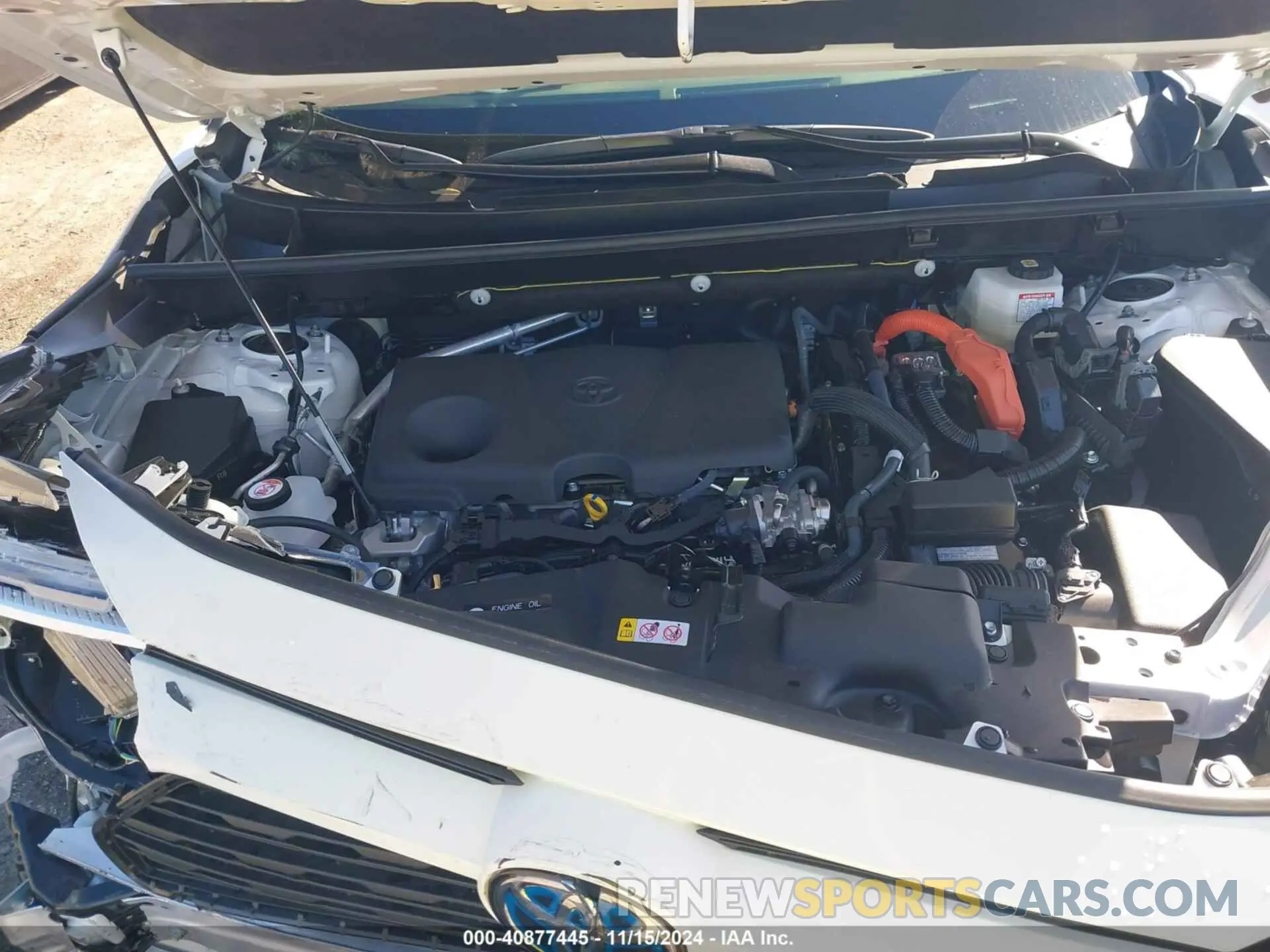 10 Photograph of a damaged car JTMRWRFVXRD242815 TOYOTA RAV4 HYBRID 2024