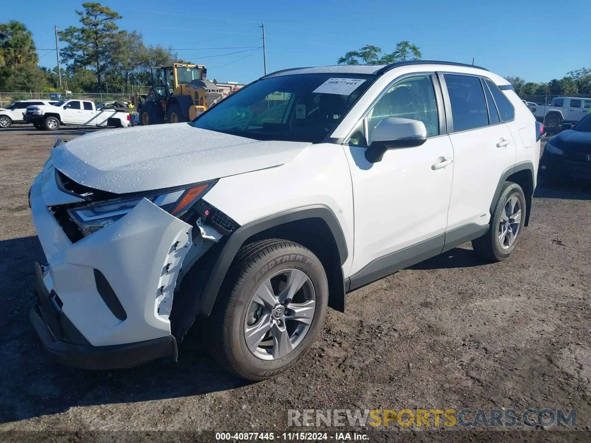 2 Photograph of a damaged car JTMRWRFVXRD242815 TOYOTA RAV4 HYBRID 2024
