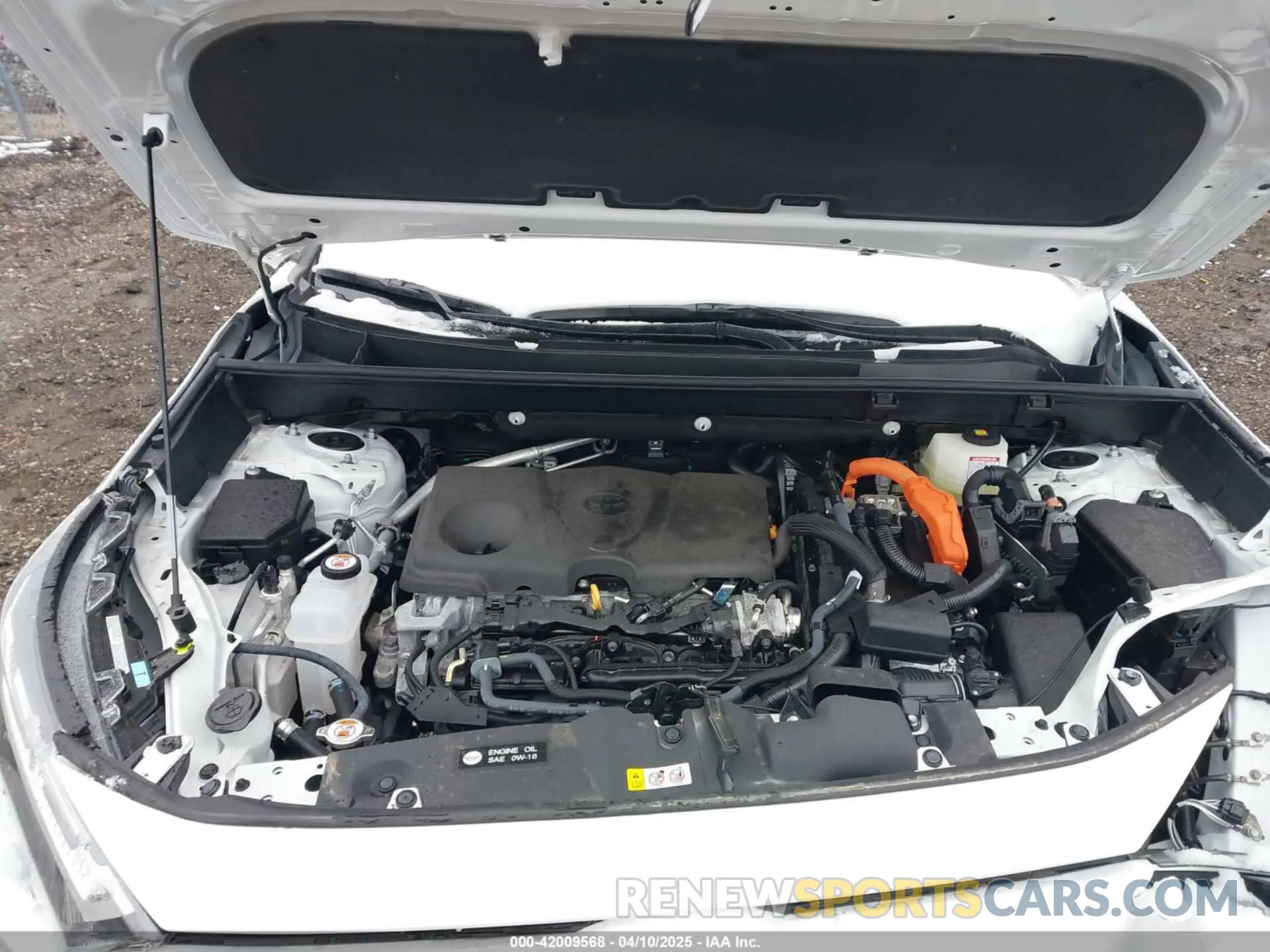 10 Photograph of a damaged car 2T3RWRFV8SW265681 TOYOTA RAV4 HYBRID 2025