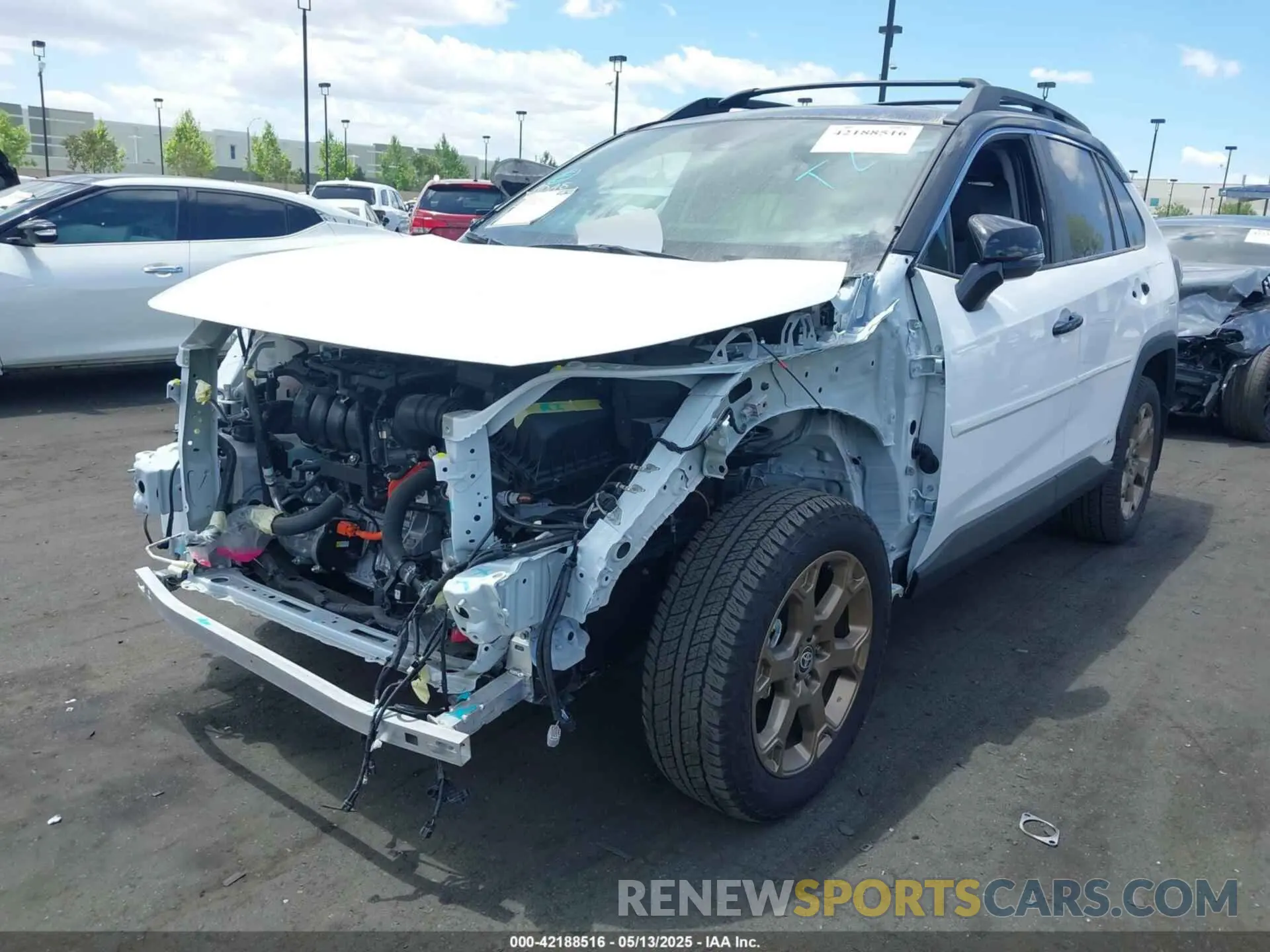 2 Photograph of a damaged car 2T3UWRFV0SW254023 TOYOTA RAV4 HYBRID 2025