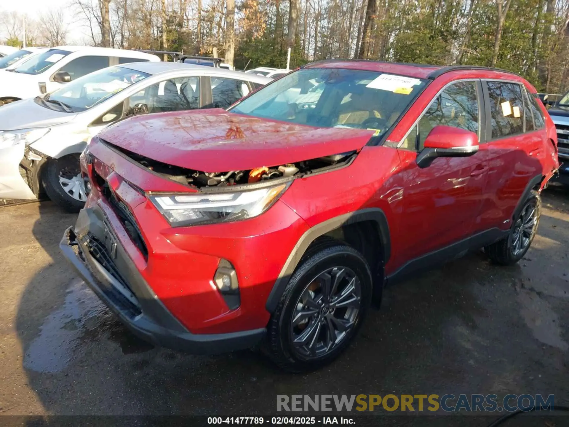 2 Photograph of a damaged car 4T3B6RFV9SU178664 TOYOTA RAV4 HYBRID 2025