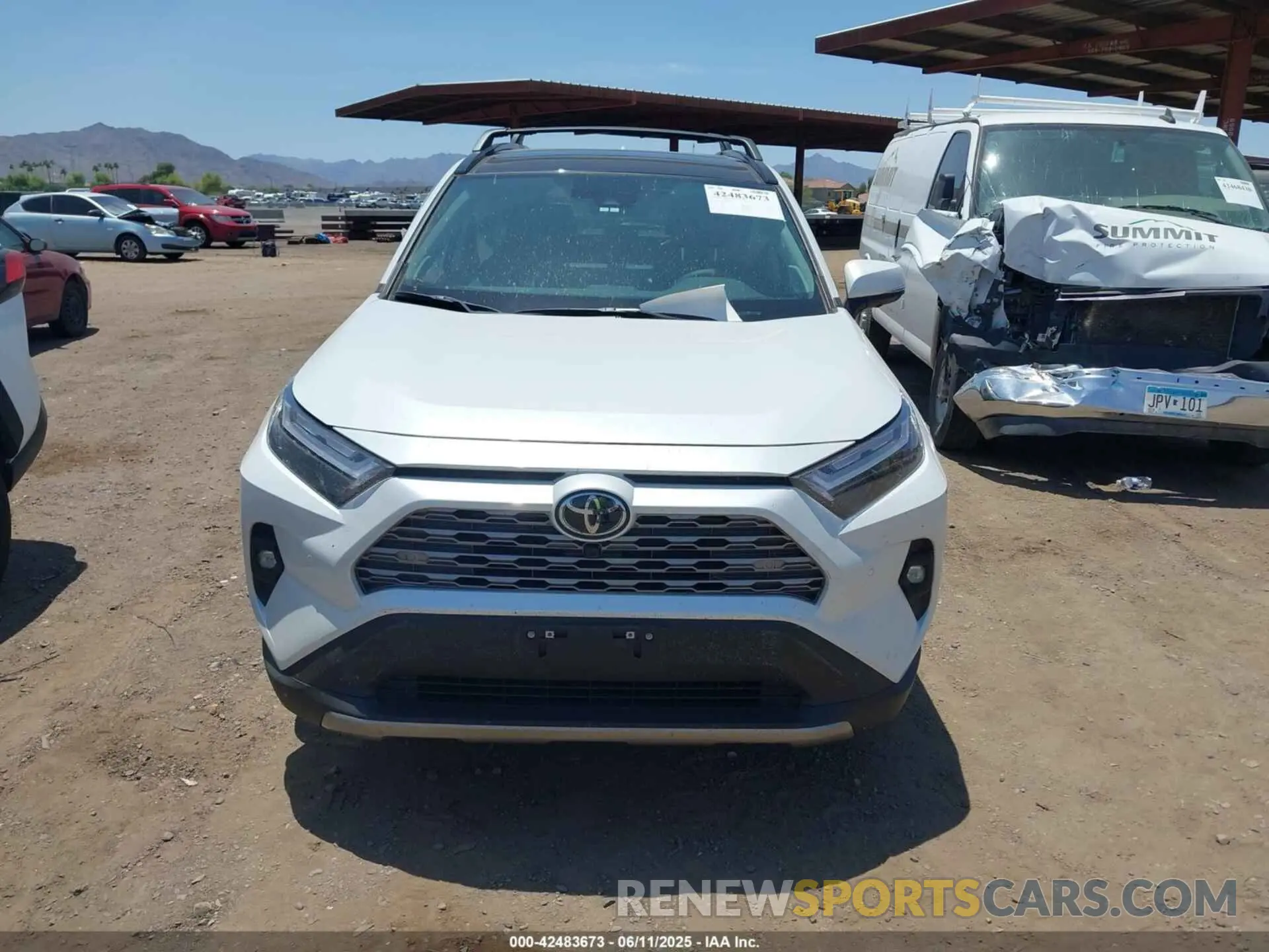 11 Photograph of a damaged car 4T3D6RFV6SU177139 TOYOTA RAV4 HYBRID 2025