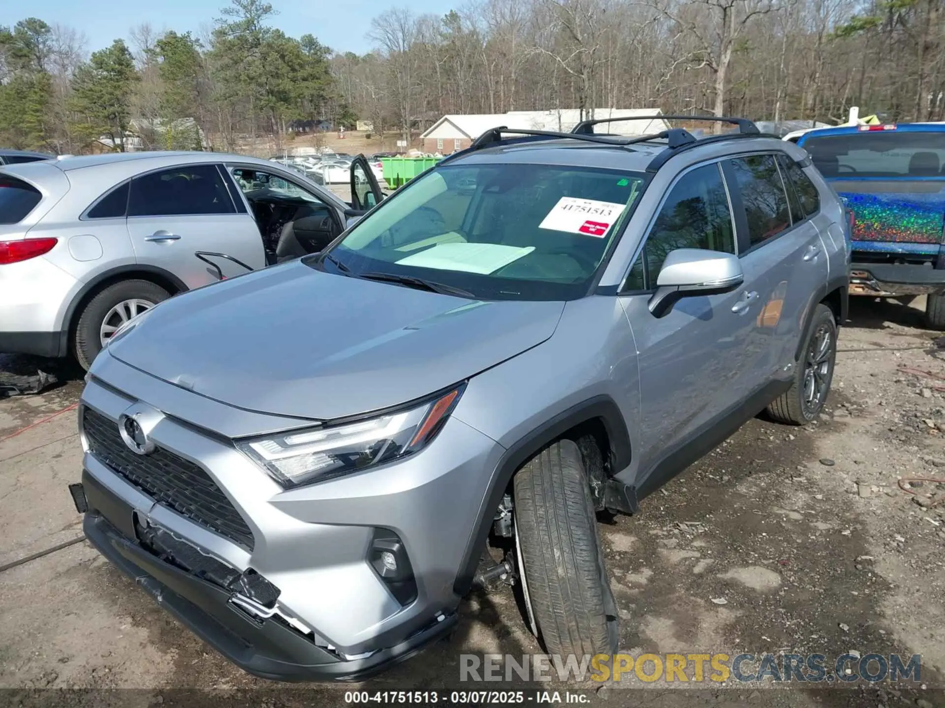 6 Photograph of a damaged car JTMB6RFV3SD572514 TOYOTA RAV4 HYBRID 2025