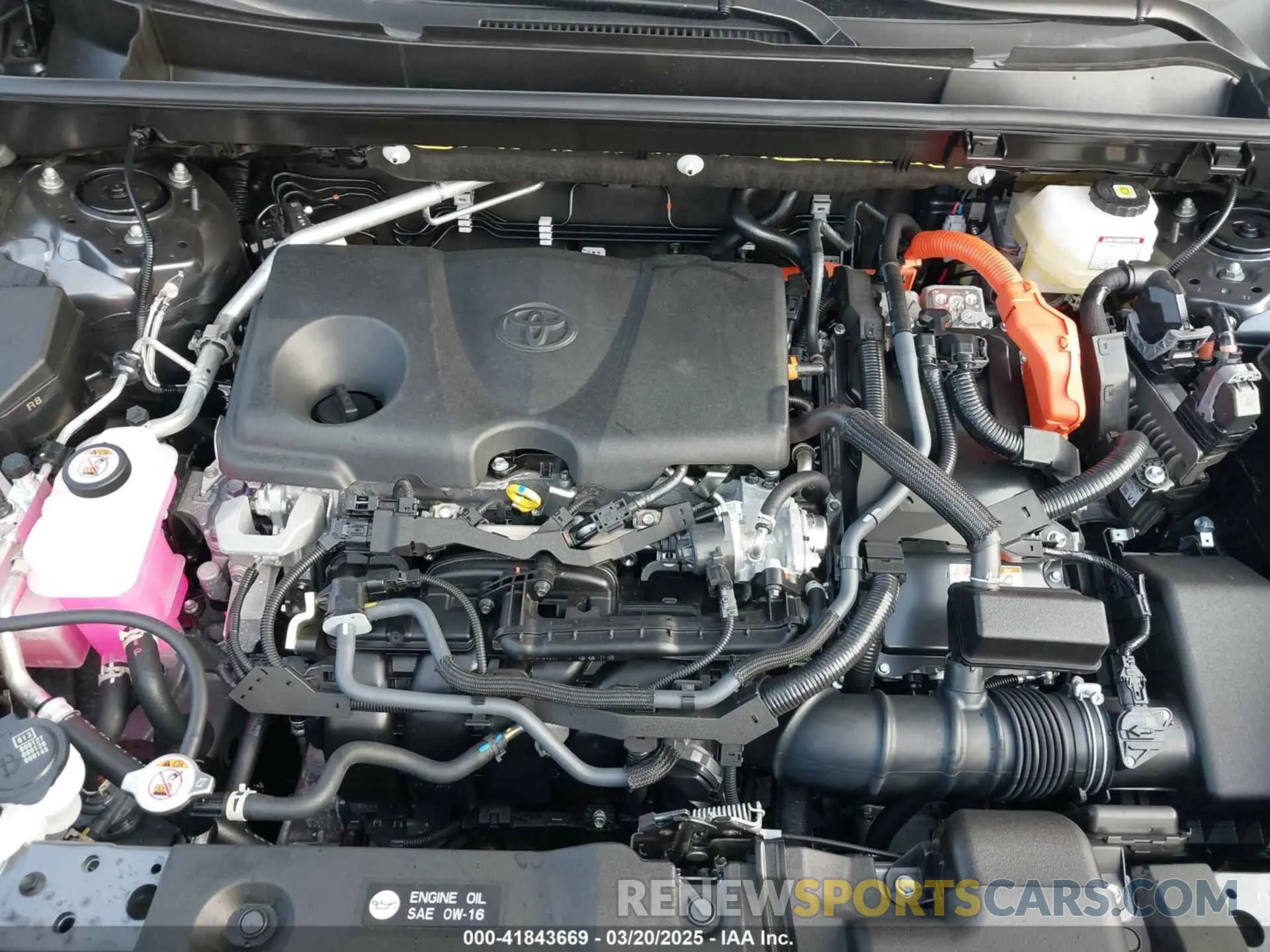 10 Photograph of a damaged car JTMB6RFV5SD154617 TOYOTA RAV4 HYBRID 2025