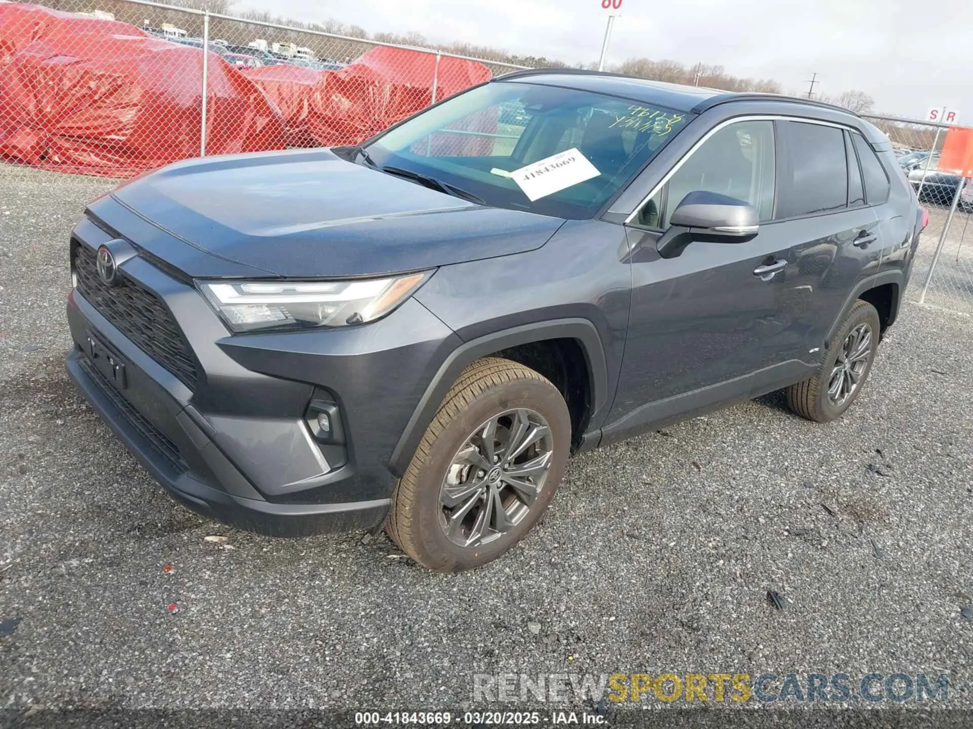 2 Photograph of a damaged car JTMB6RFV5SD154617 TOYOTA RAV4 HYBRID 2025