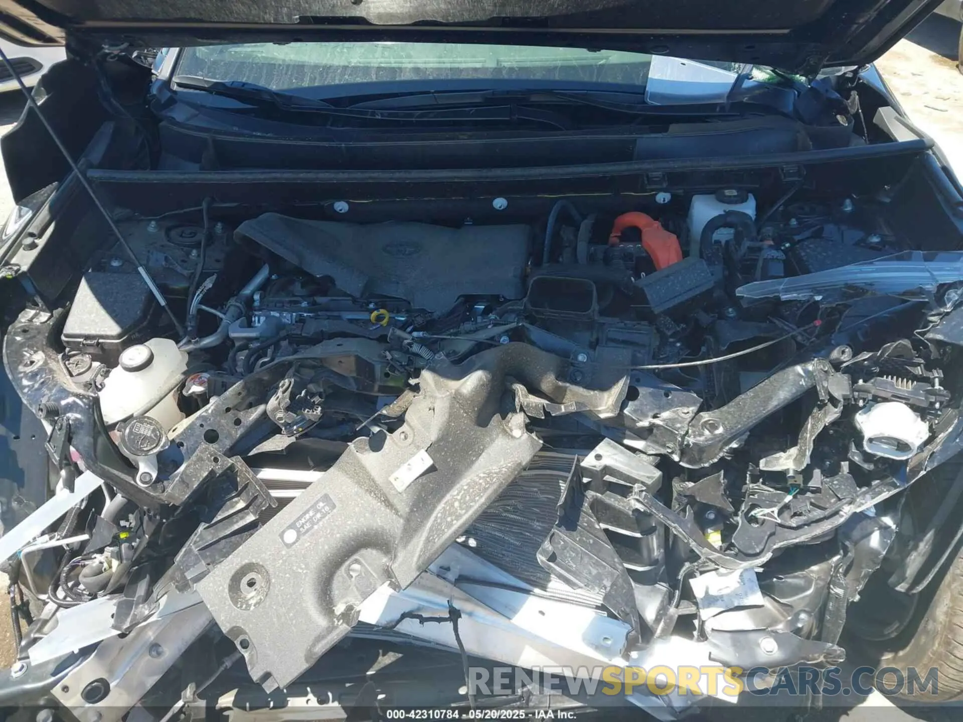 10 Фотография поврежденного автомобиля JTMB6RFVXSD154287 TOYOTA RAV4 HYBRID 2025