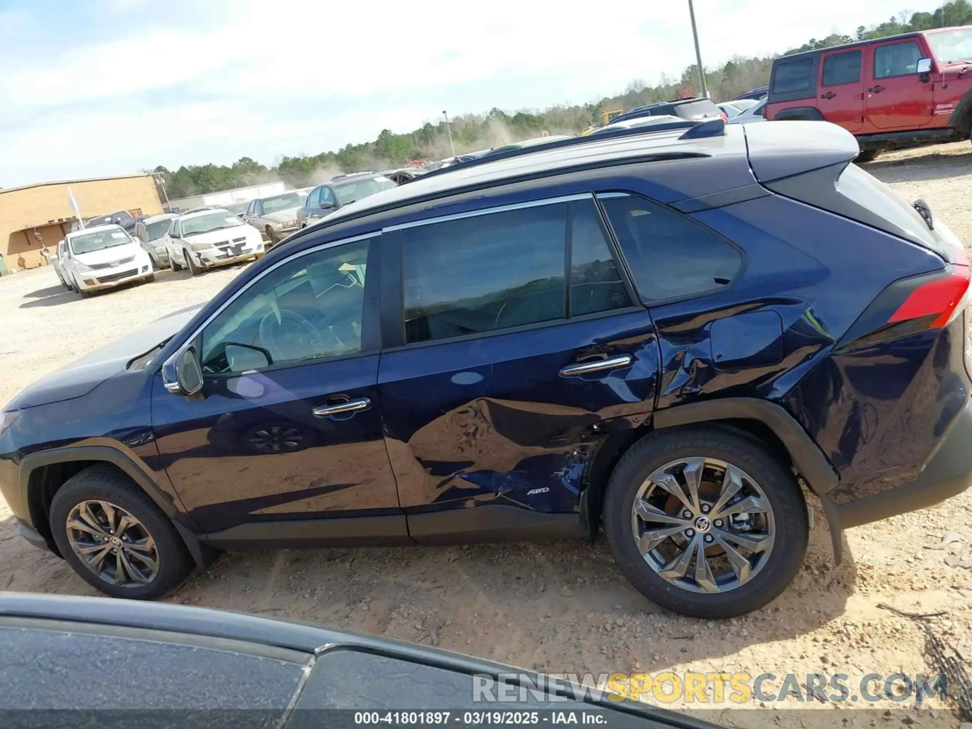 14 Фотография поврежденного автомобиля JTMD6RFV2SD155250 TOYOTA RAV4 HYBRID 2025