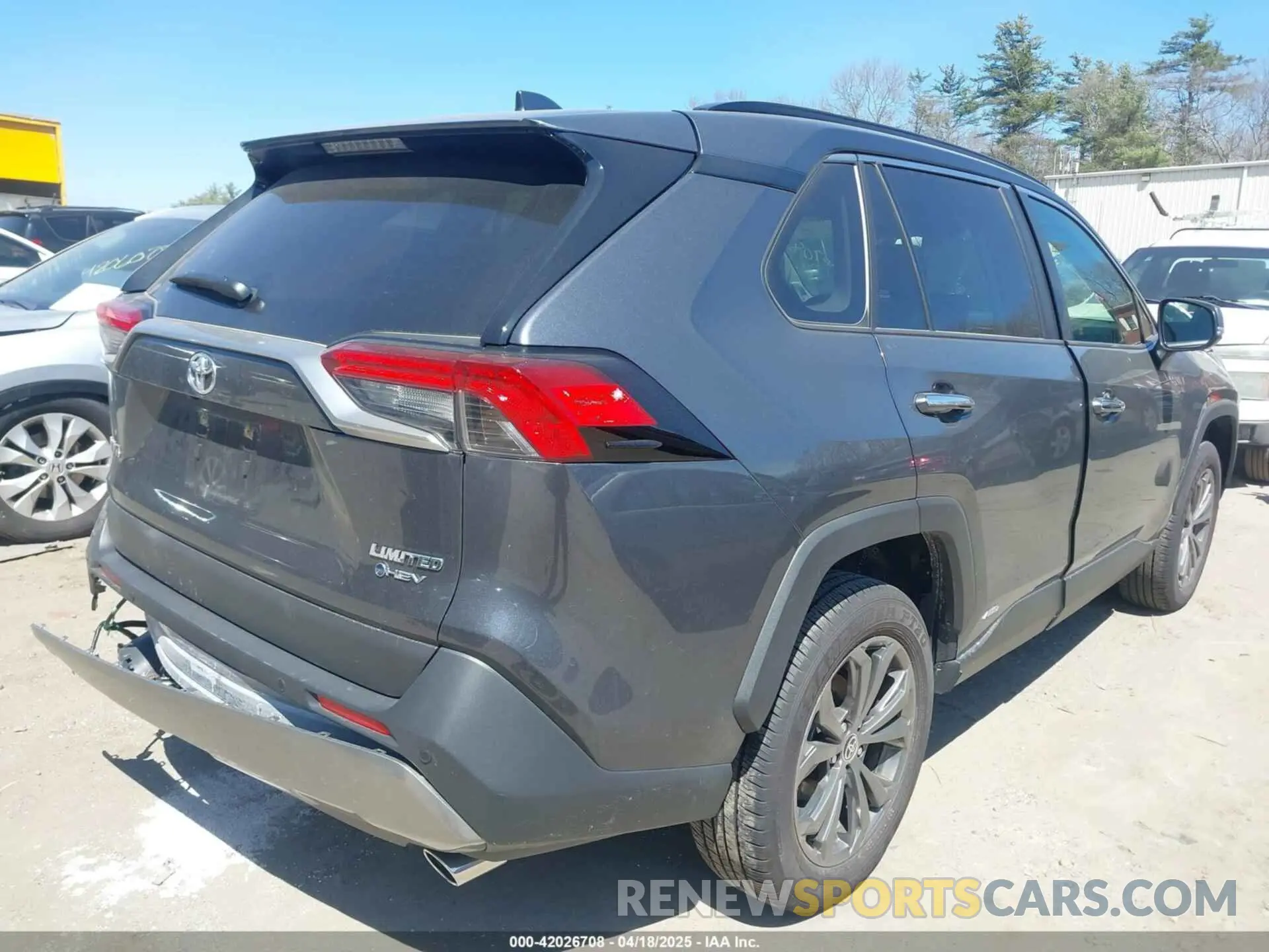 4 Фотография поврежденного автомобиля JTMD6RFVXSD152001 TOYOTA RAV4 HYBRID 2025