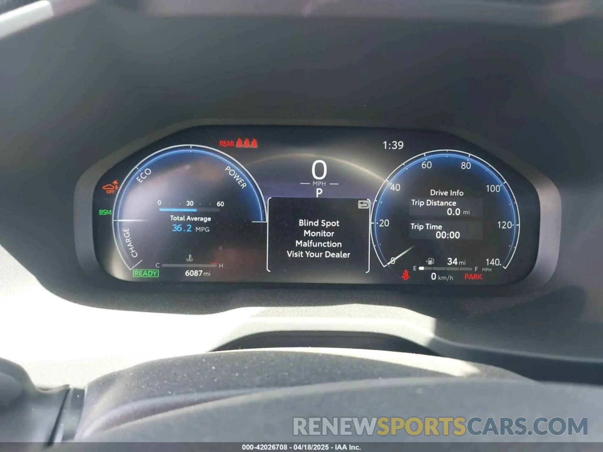 7 Фотография поврежденного автомобиля JTMD6RFVXSD152001 TOYOTA RAV4 HYBRID 2025