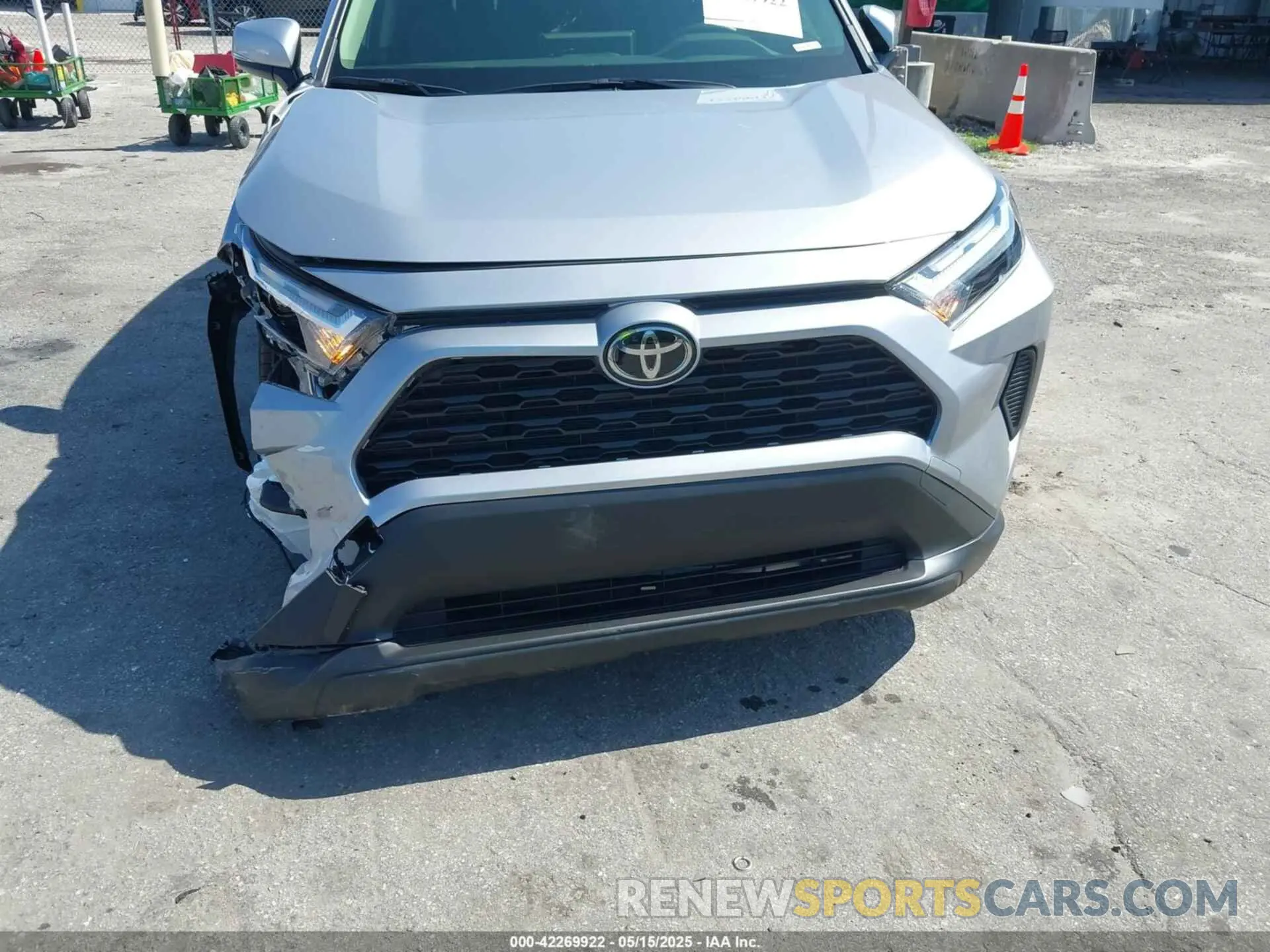 6 Photograph of a damaged car JTMRWRFV0SD285288 TOYOTA RAV4 HYBRID 2025