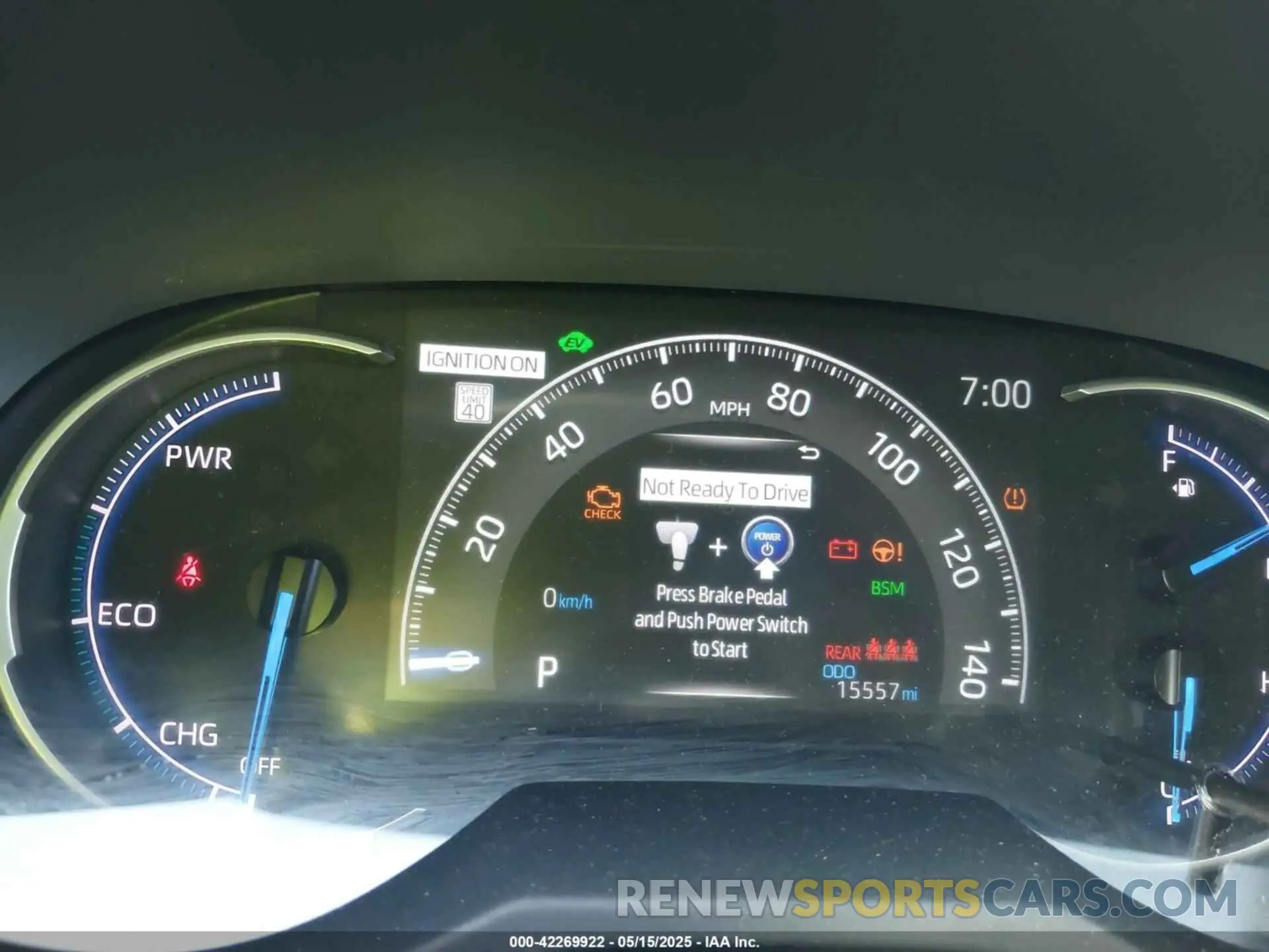 7 Photograph of a damaged car JTMRWRFV0SD285288 TOYOTA RAV4 HYBRID 2025
