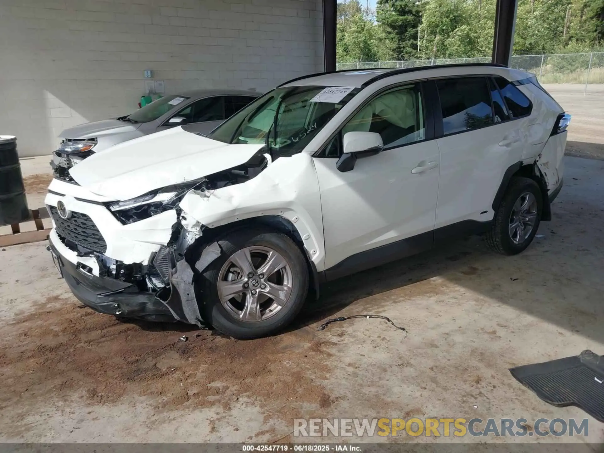 2 Photograph of a damaged car JTMRWRFV2SD286524 TOYOTA RAV4 HYBRID 2025