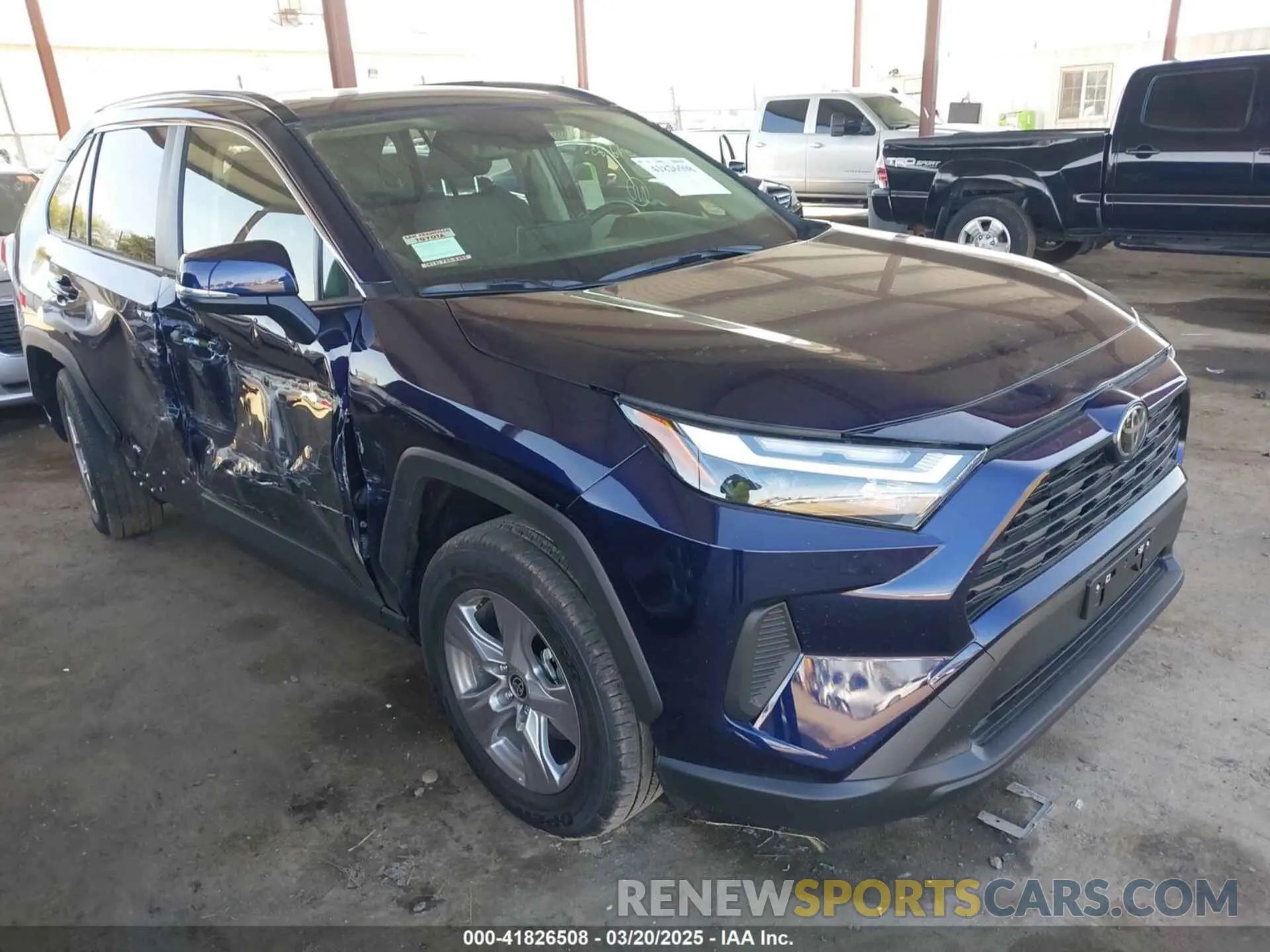 1 Photograph of a damaged car JTMRWRFV2SD288144 TOYOTA RAV4 HYBRID 2025