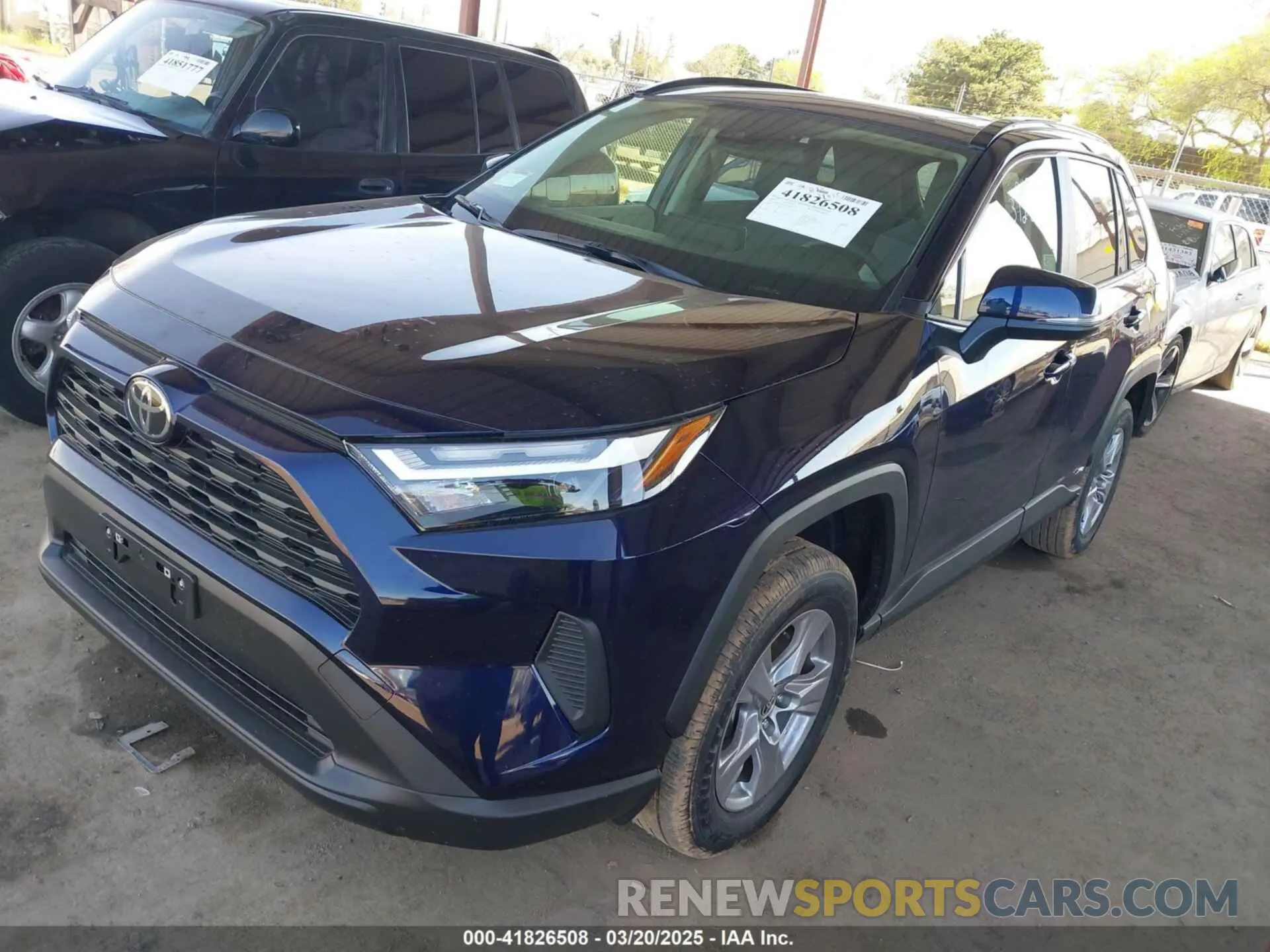 2 Photograph of a damaged car JTMRWRFV2SD288144 TOYOTA RAV4 HYBRID 2025